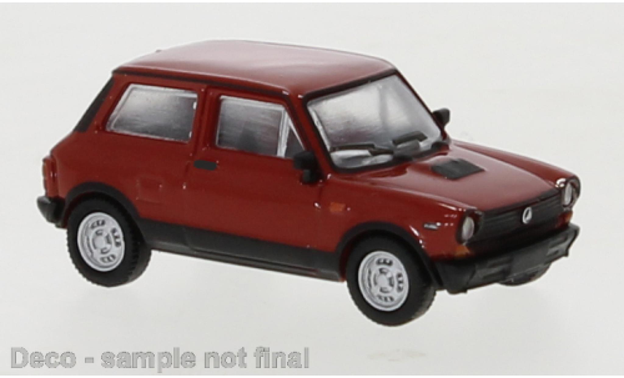 Autobianchi A112 1/87 PCX87 rood 1980 modelauto