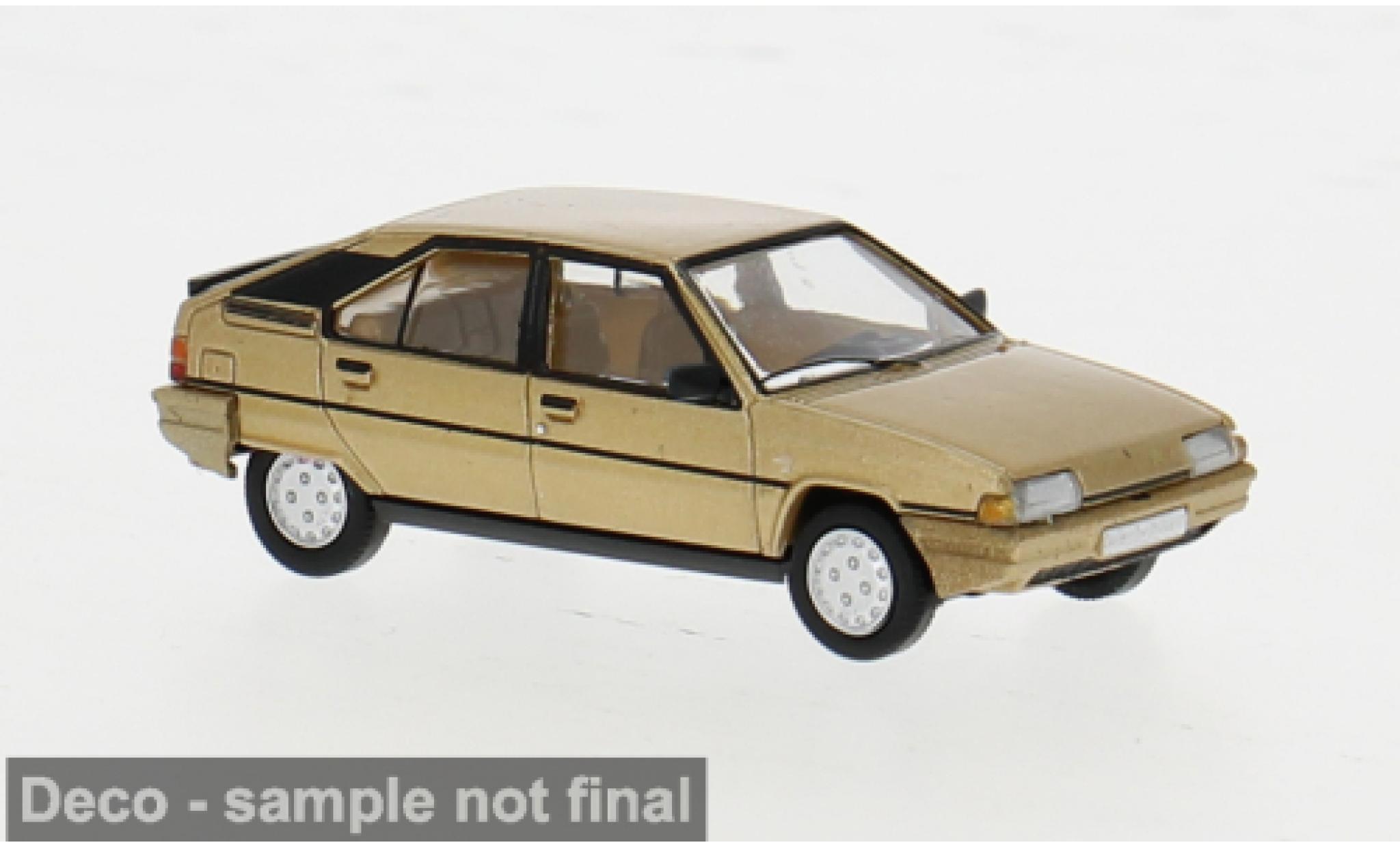 Citroen BX 1/87 PCX87 gold 1982 1:87 modelauto