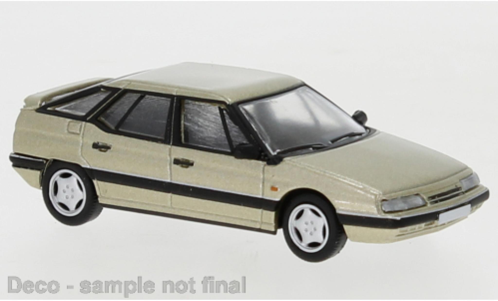 Citroen XM 1/87 PCX87 metallic beige 1989 modelauto