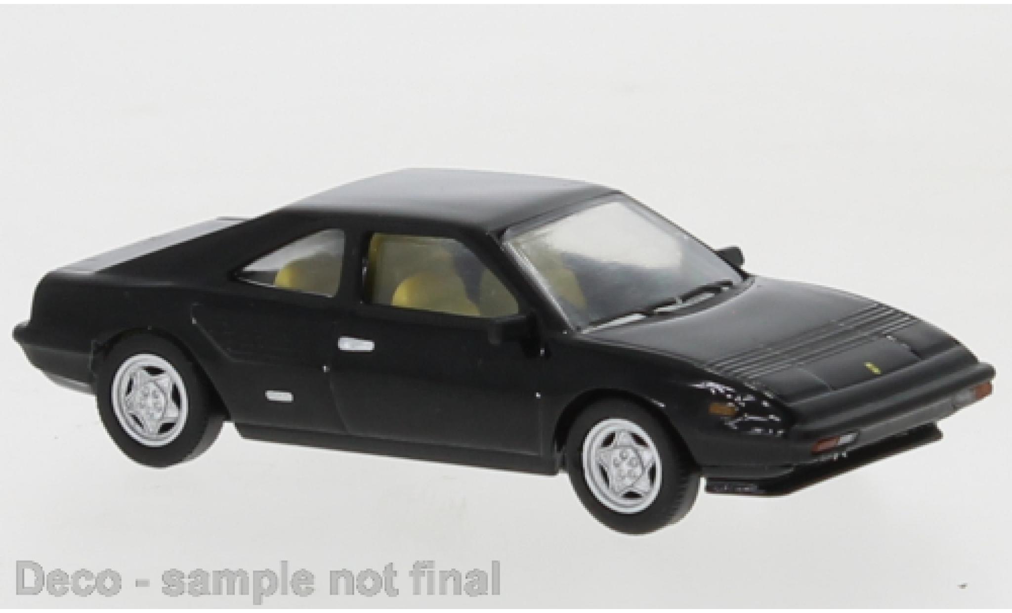 Ferrari Mondial 1/87 PCX87 zwart 1980 modelauto