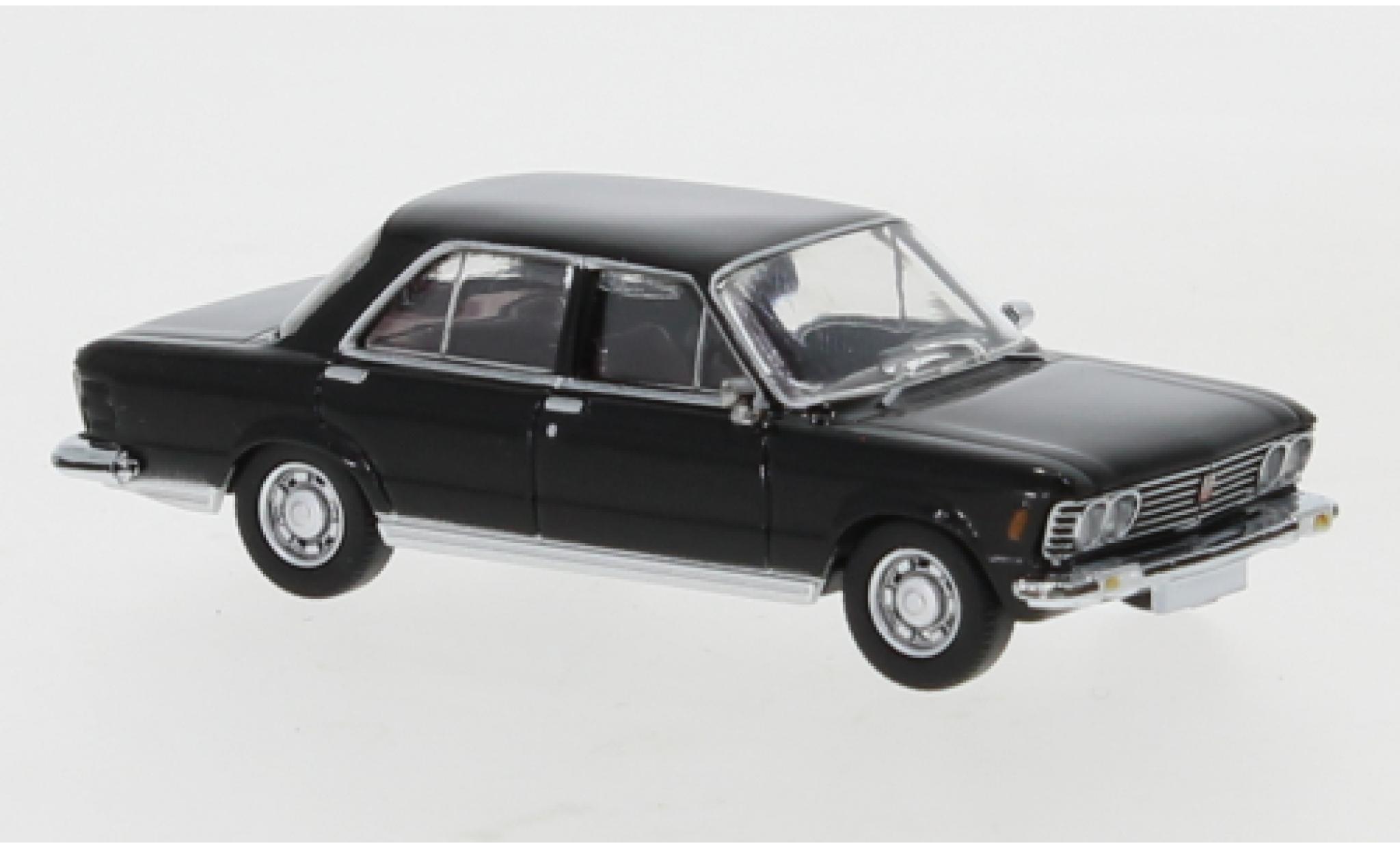 Fiat 130 1/87 PCX87 zwart 1969 modelauto