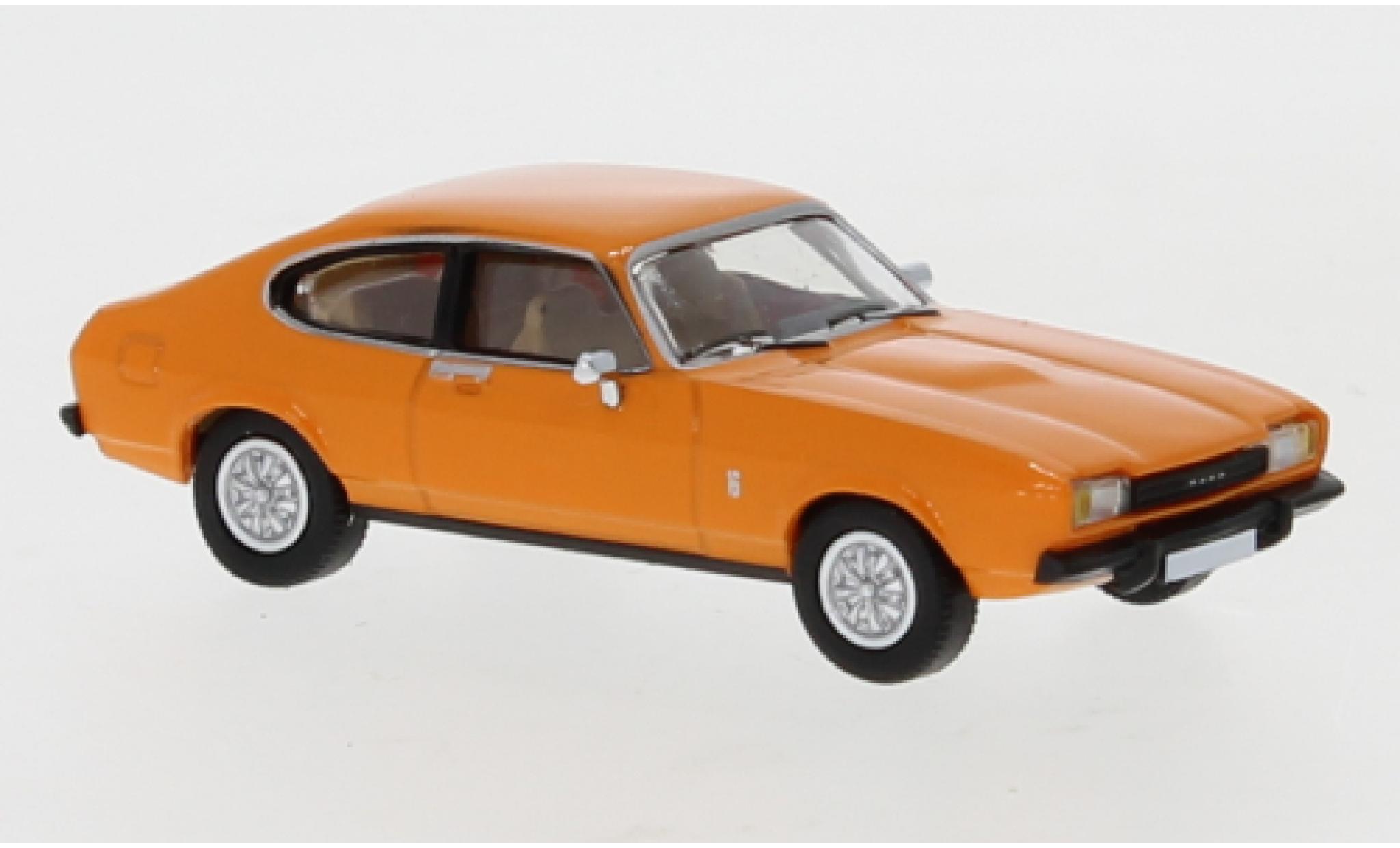 Ford Capri 1/87 PCX87 MK II oranje 1974 modelauto
