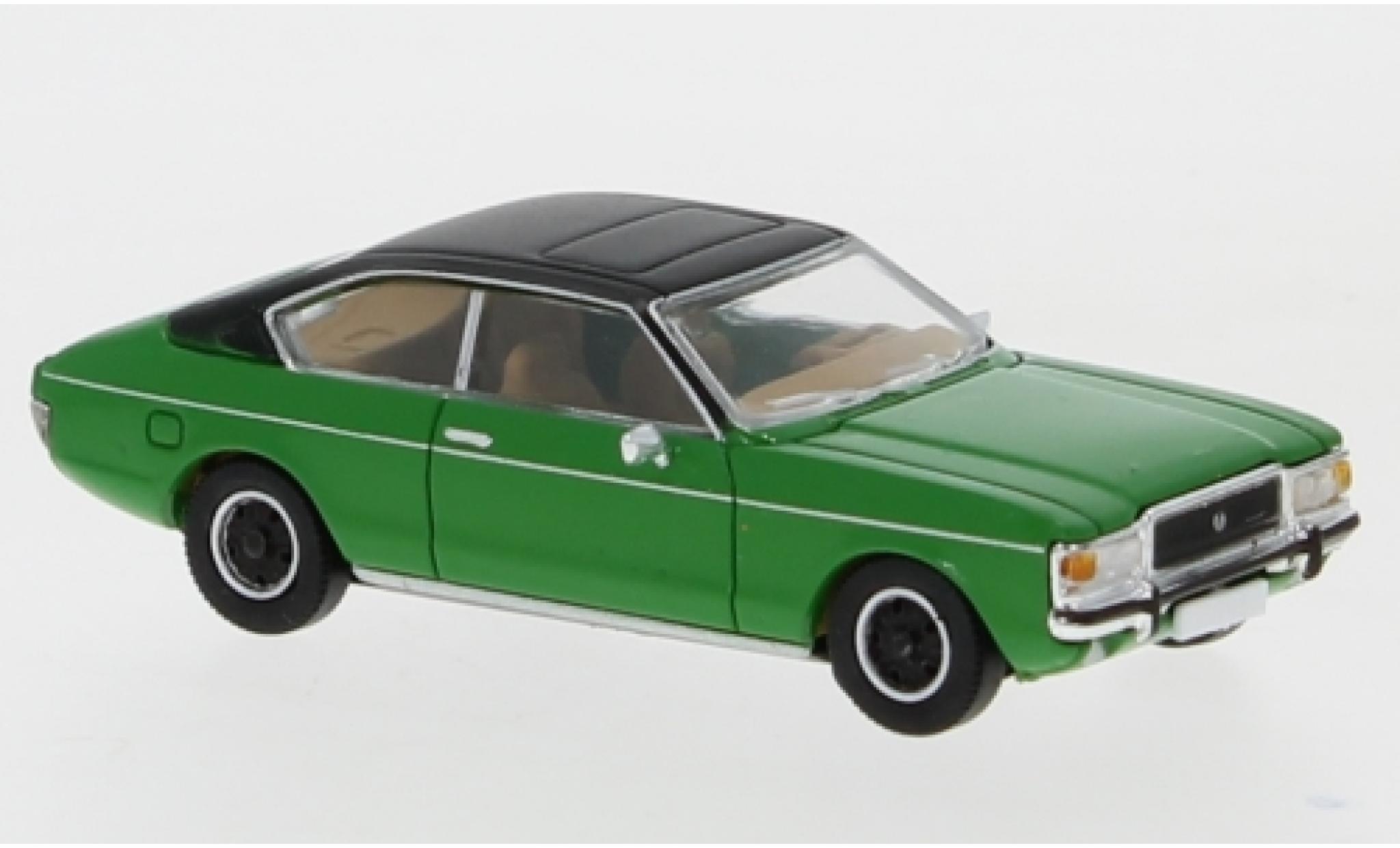 Ford Granada 1/87 PCX87 MK I Coupe groen/matt-zwart 1974 modelauto