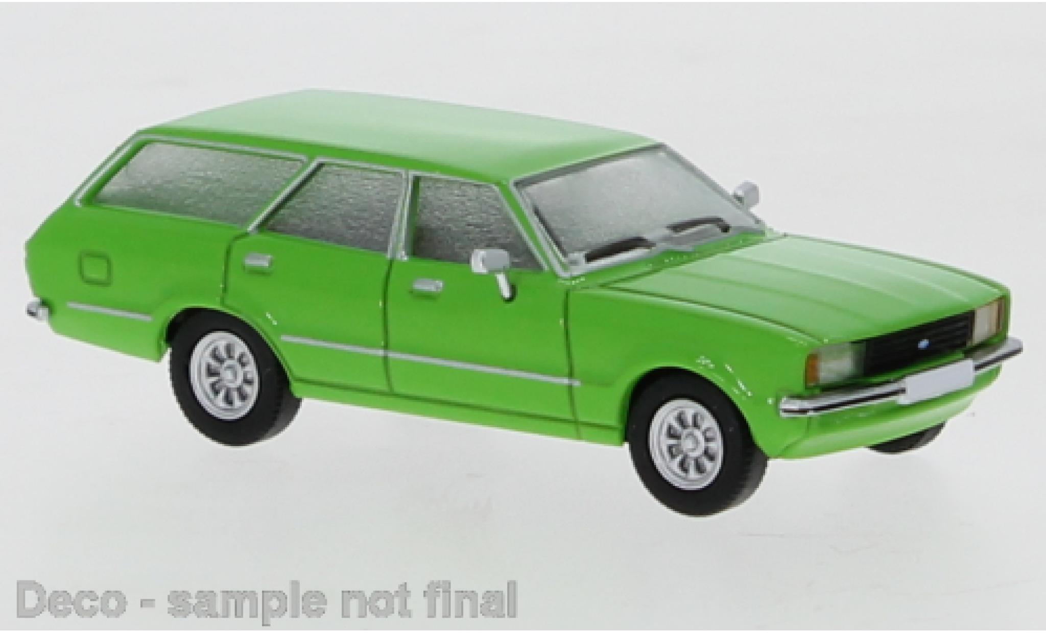 Ford Taunus 1/87 PCX87 TC 2 Turnier groen 1976 modelauto