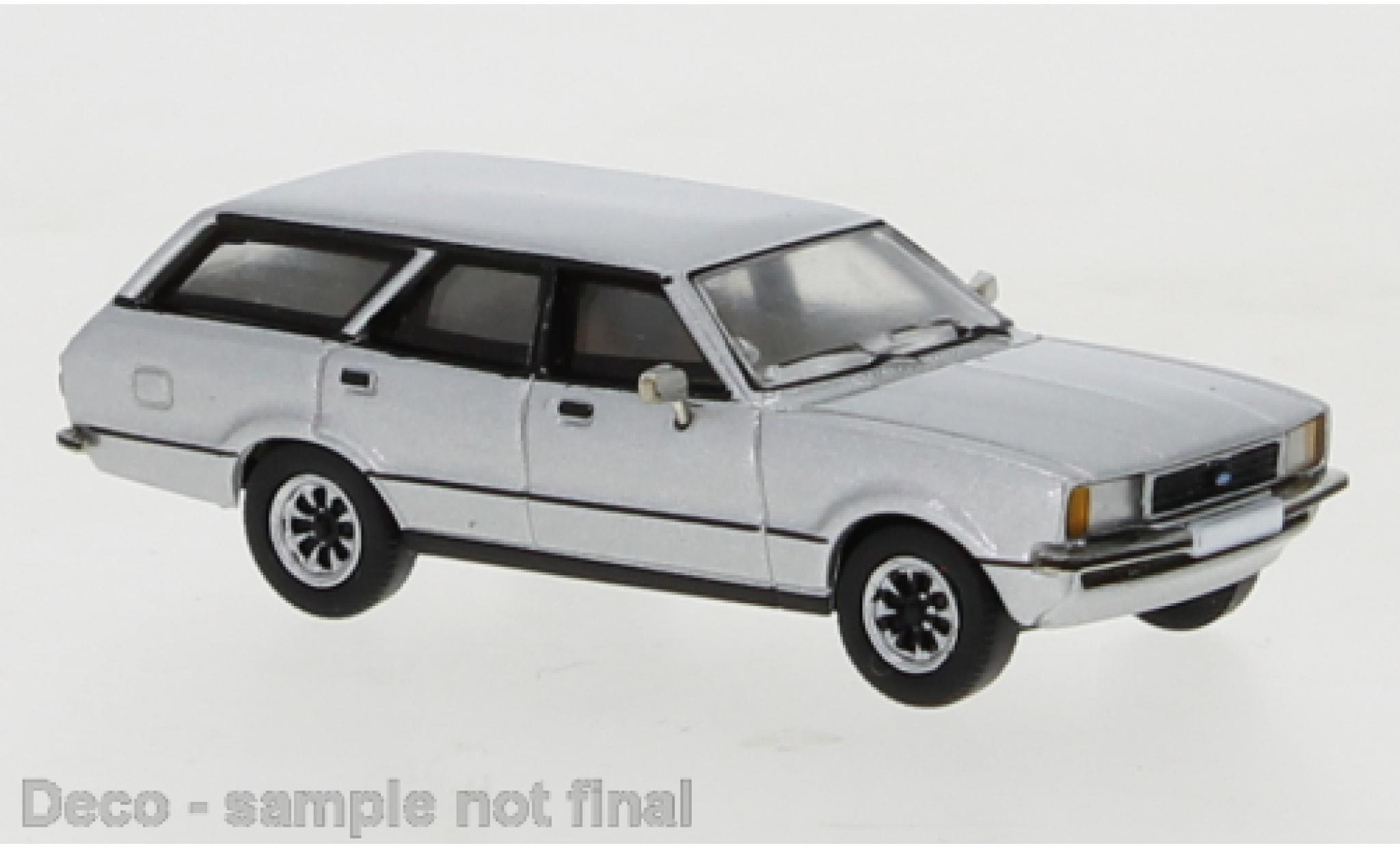 Ford Taunus 1/87 PCX87 TC 2 Turnier grijs 1976 modelauto