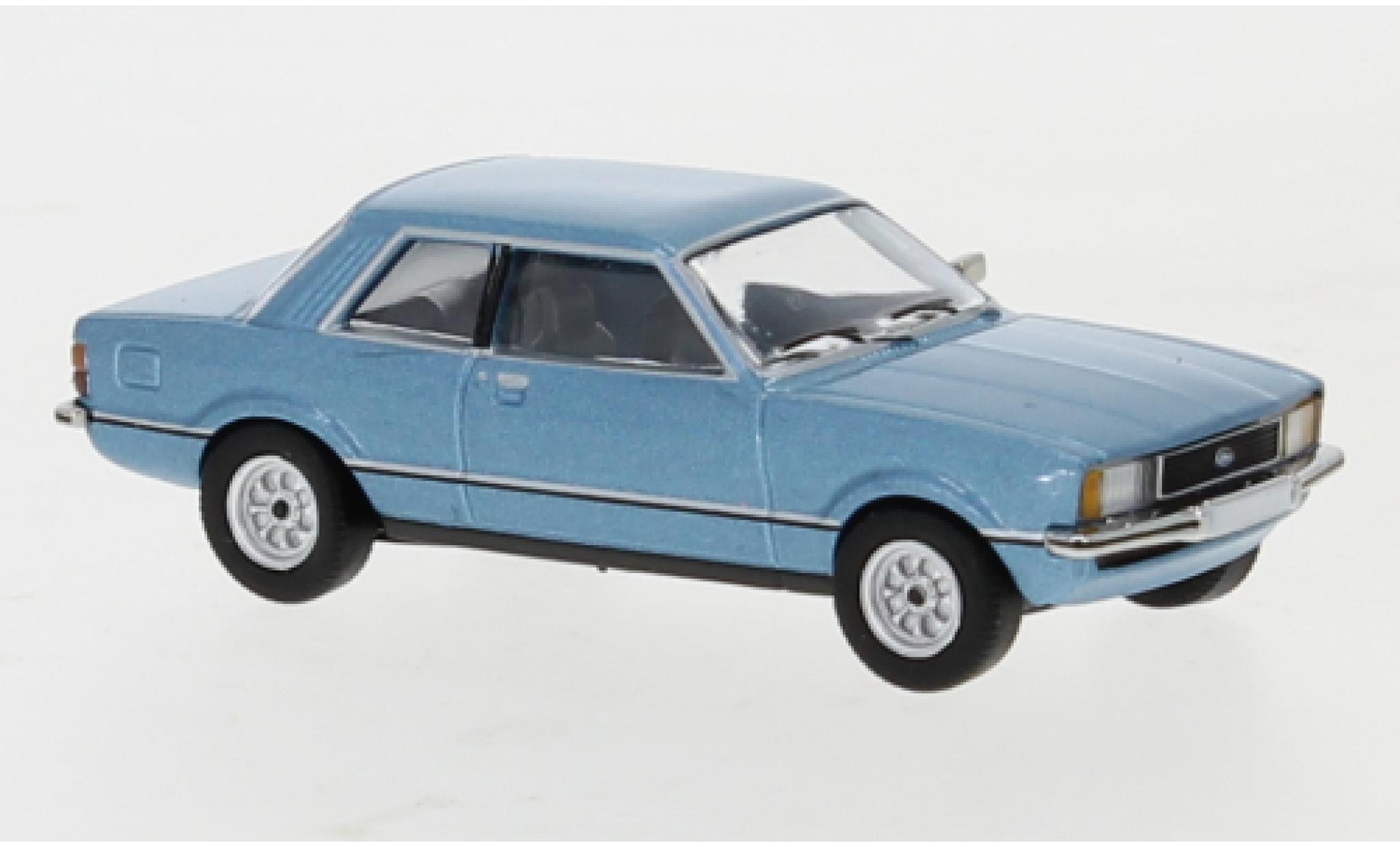 Ford Taunus 1/87 PCX87 TC2 metallic blauw 1976 modelauto