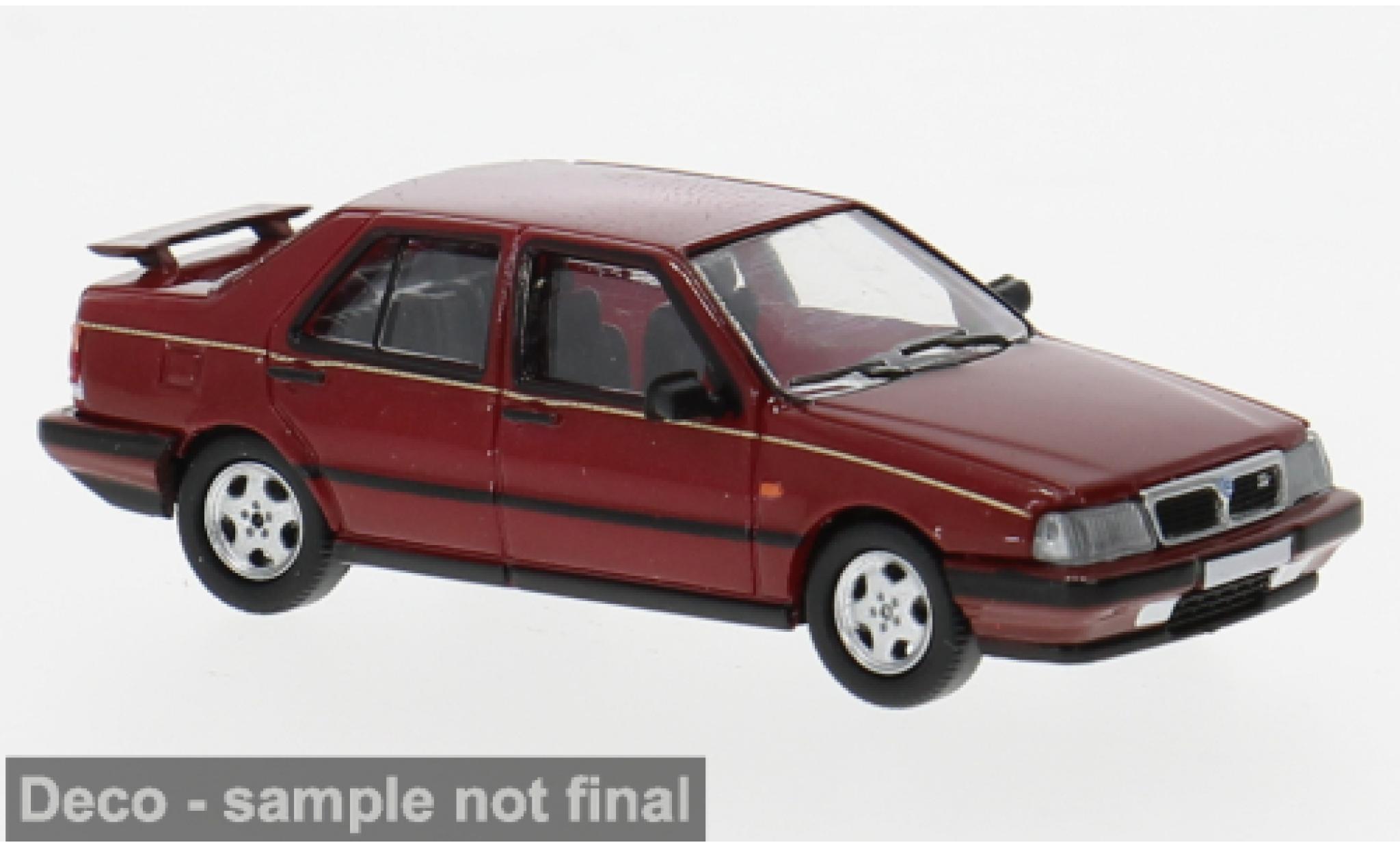 Lancia Thema 1/87 PCX87 8.32 rood 1988 1:87 modelauto