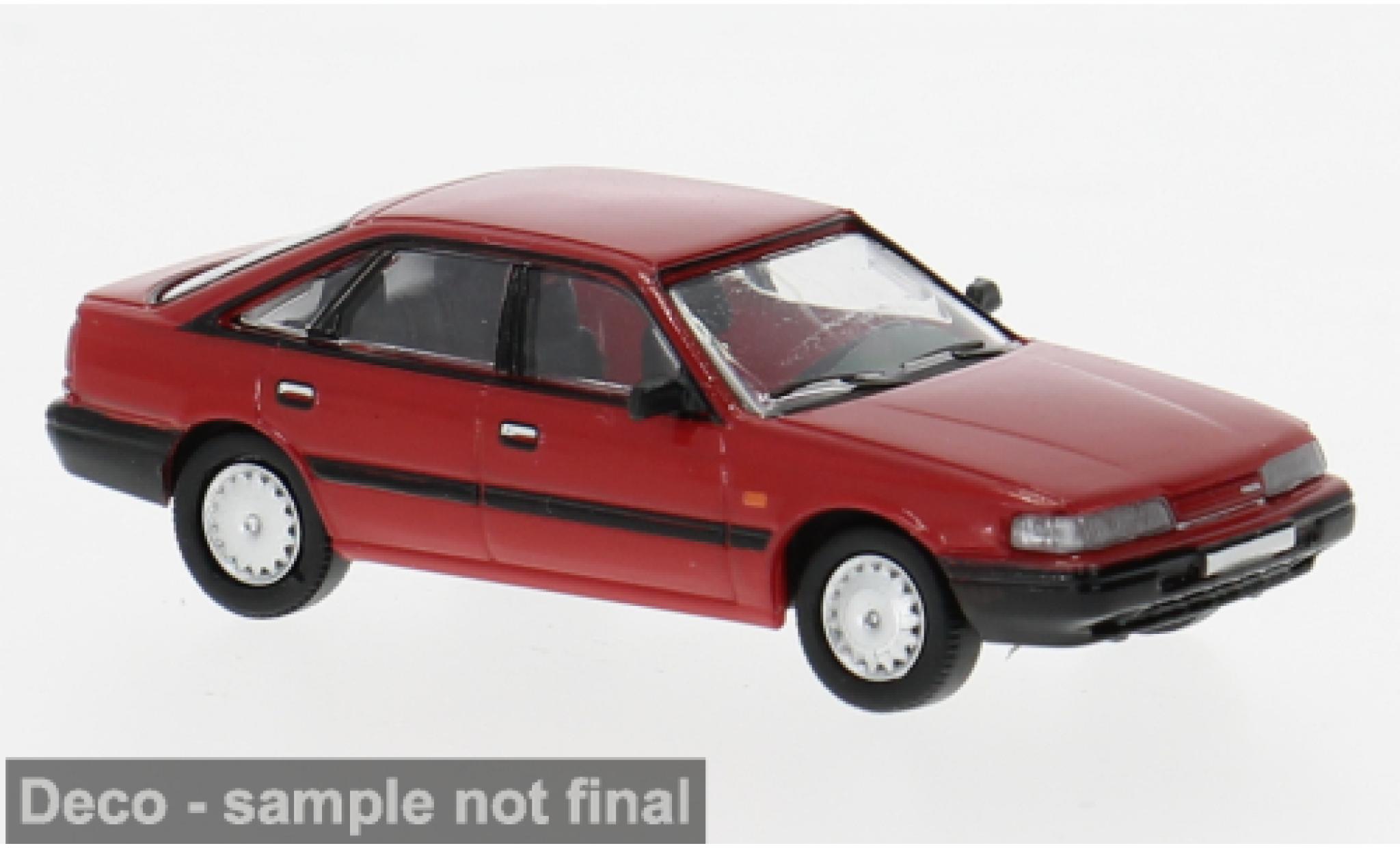 Mazda 6 1/87 PCX87 2 rood 1987 1:87 modelauto