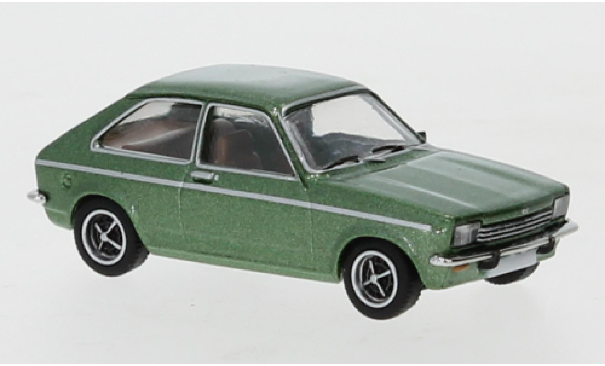 Opel Kadett 1/87 PCX87 C City metallic groen 1975 modelauto