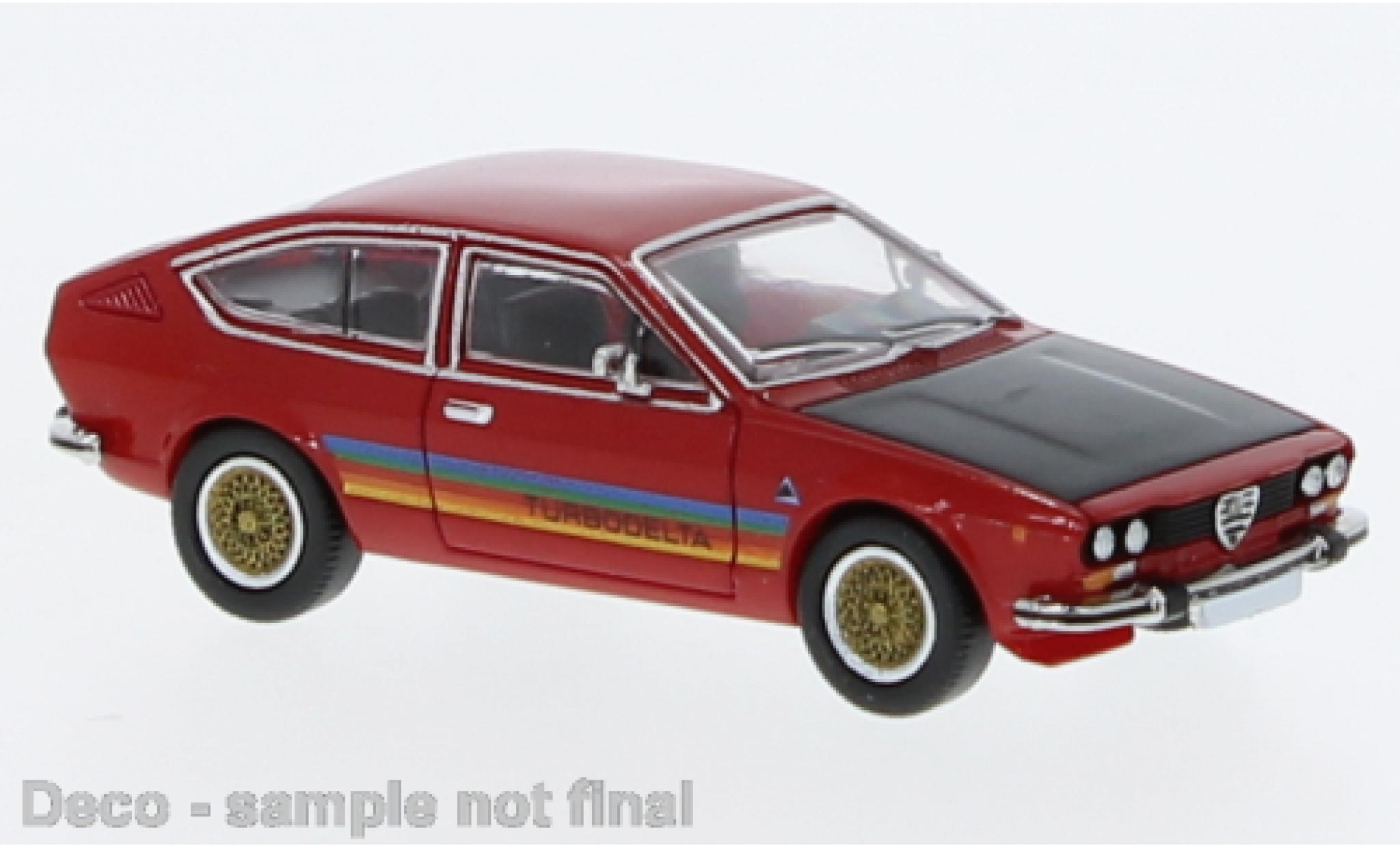 Alfa Romeo Alfetta 1/87 PCX87 GT Turbodelta rood 1974 modelauto