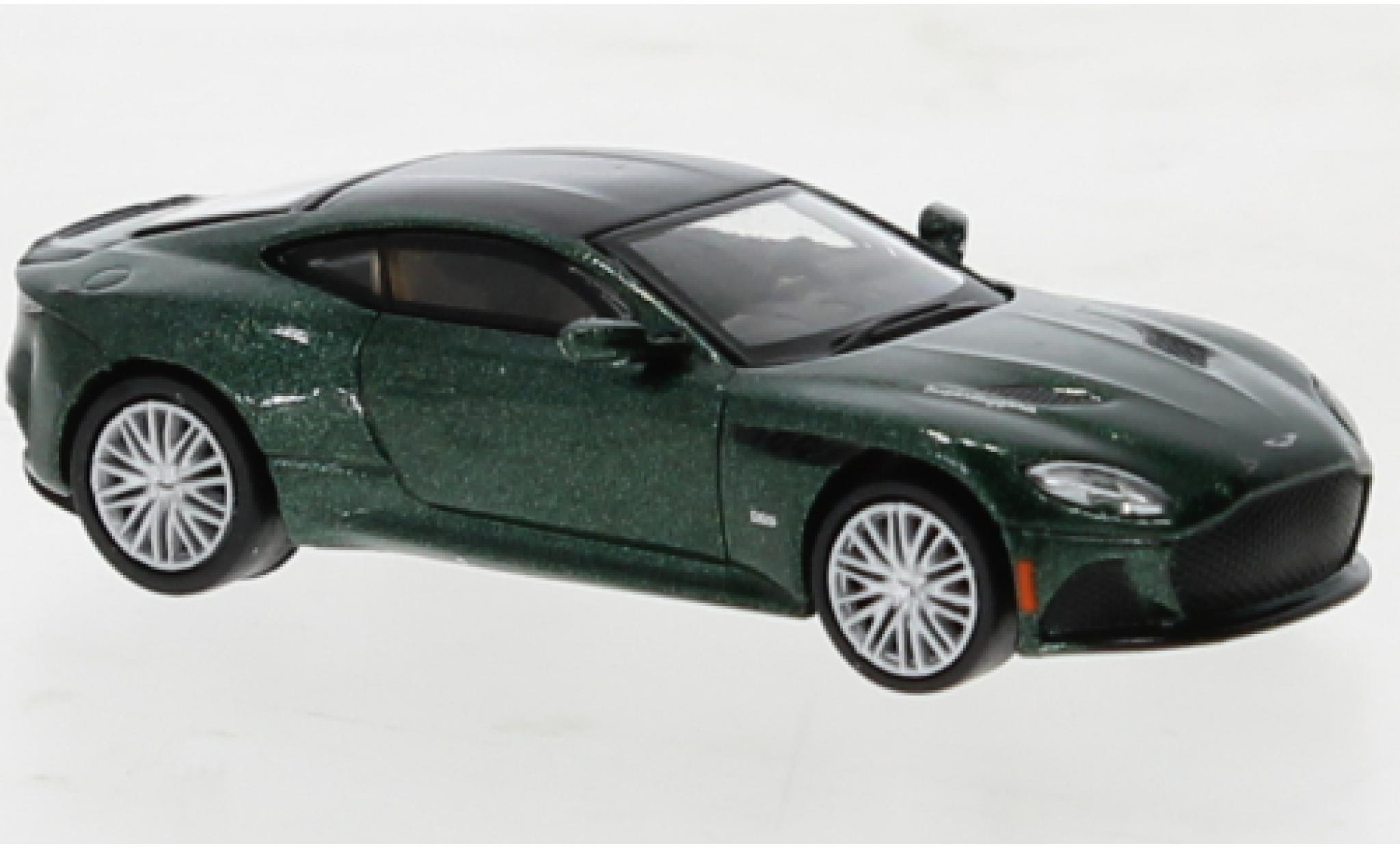 Aston Martin DBS 1/87 PCX87 Superleggera metallic groen fonc&eacute; 2019 modelauto