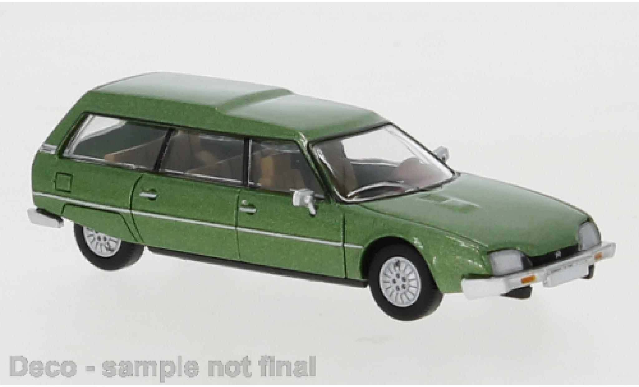 Citroen CX 1/87 PCX87 Stationwagen metallic groen 1976 modelauto