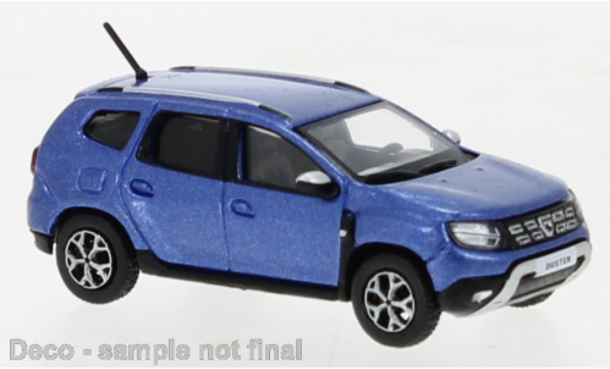 Dacia Duster 1/87 PCX87 II metallic blauw 2020 modelauto
