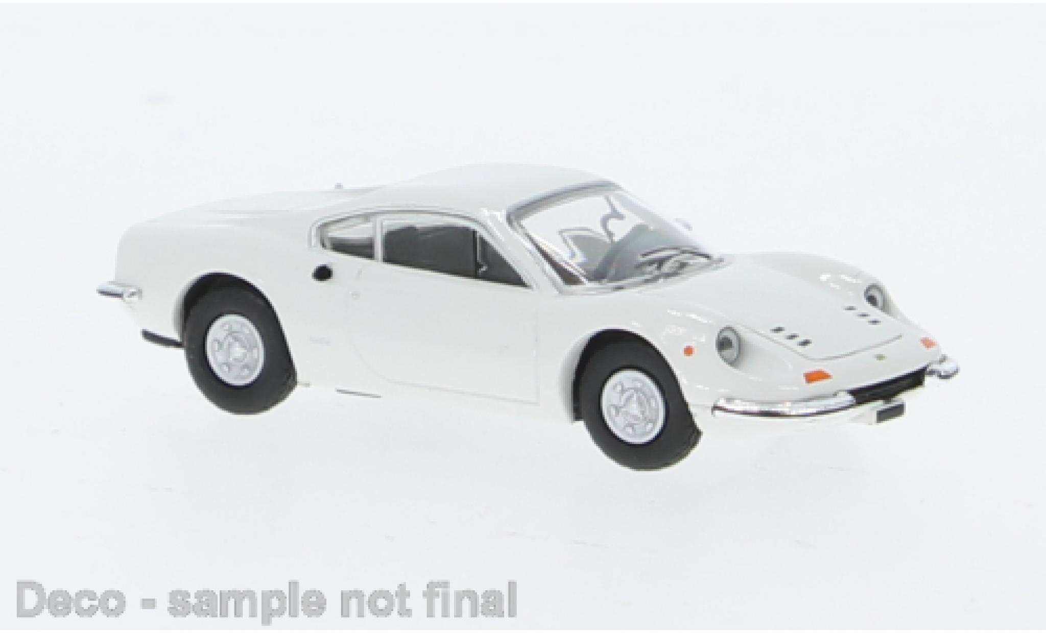 Ferrari Dino 1/87 PCX87 246 GT wit 1969 modelauto