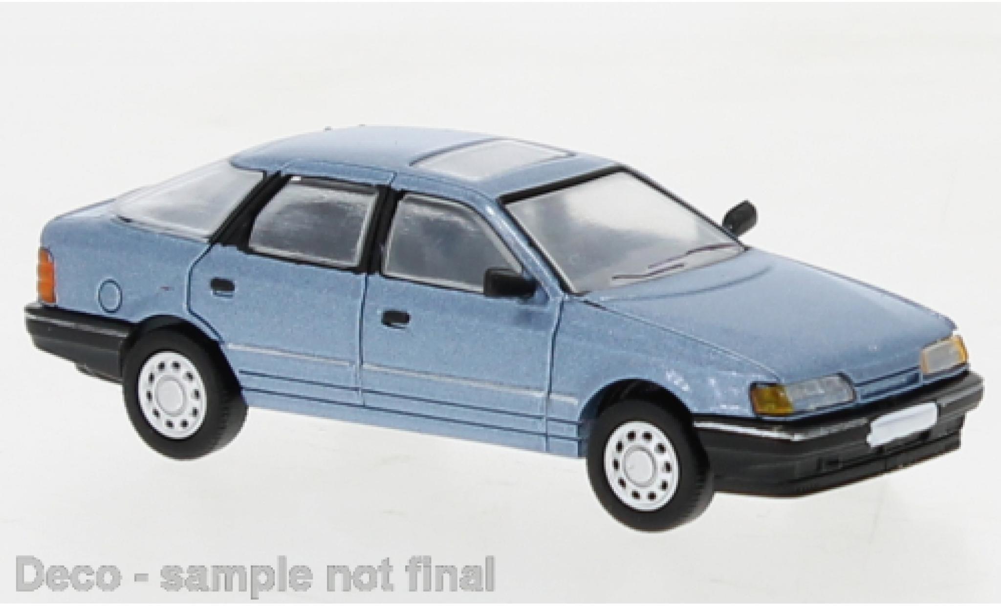 Ford Scorpio 1/87 PCX87 metallic blauw clair 1985 modelauto