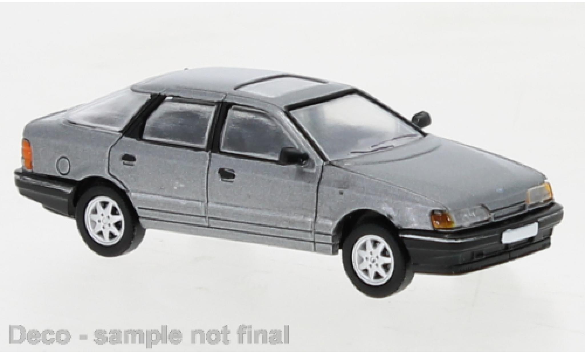 Ford Scorpio 1/87 PCX87 metallic grijs 1985 modelauto
