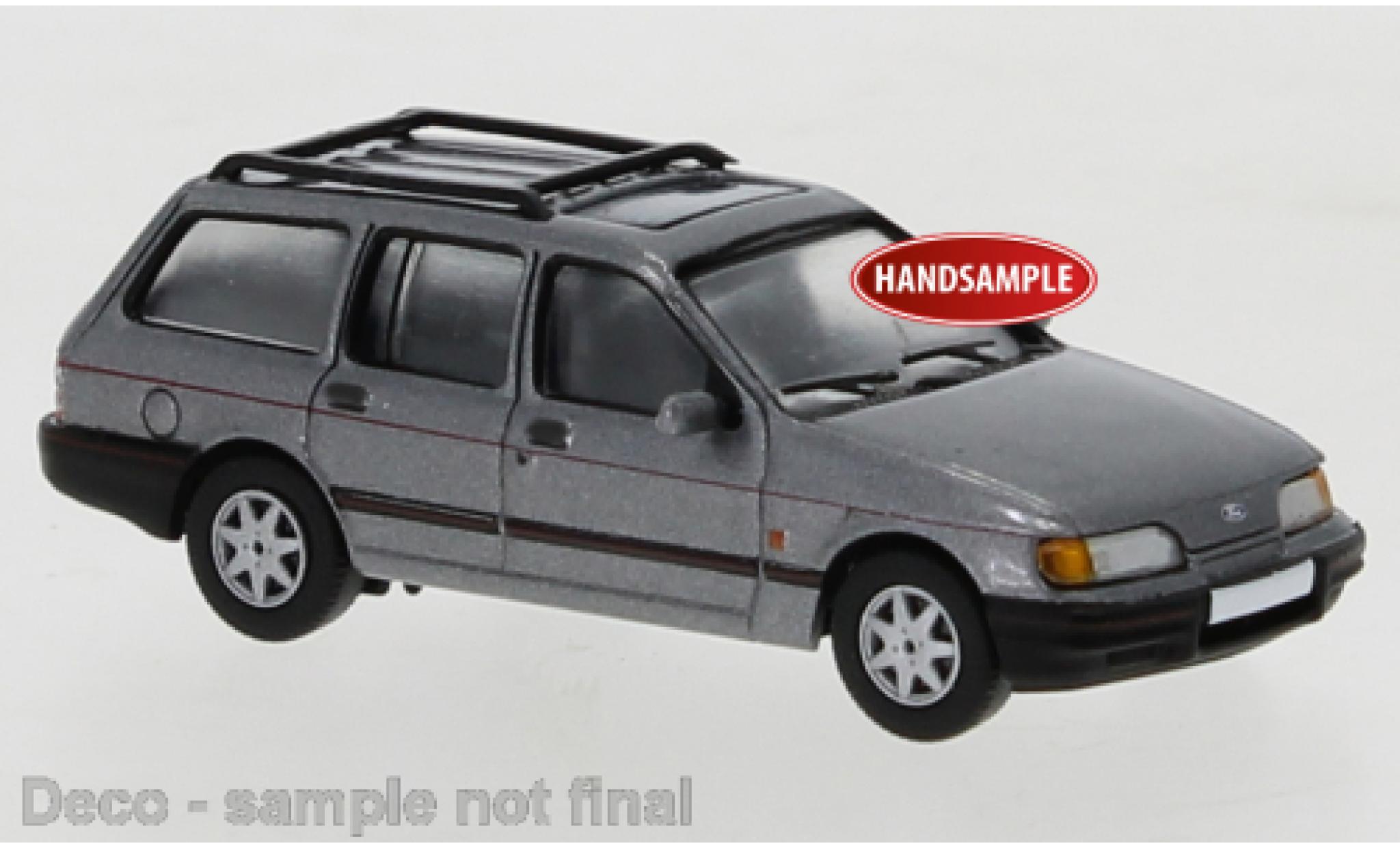 Ford Sierra 1/87 PCX87 Turnier metallic grijs 1987 modelauto