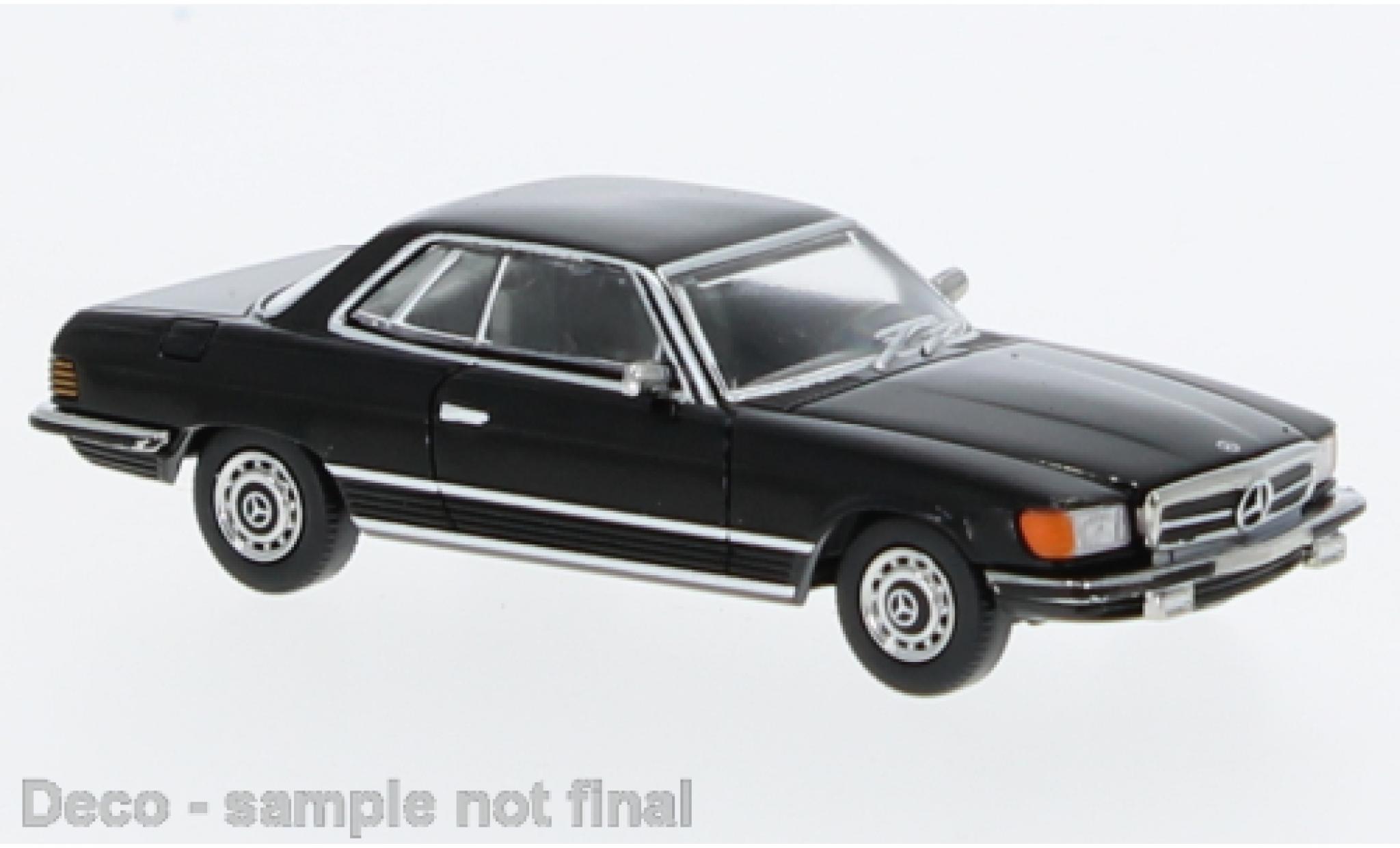 Mercedes Classe SL 1/87 PCX87 SLC (C107) zwart 1971 modelauto