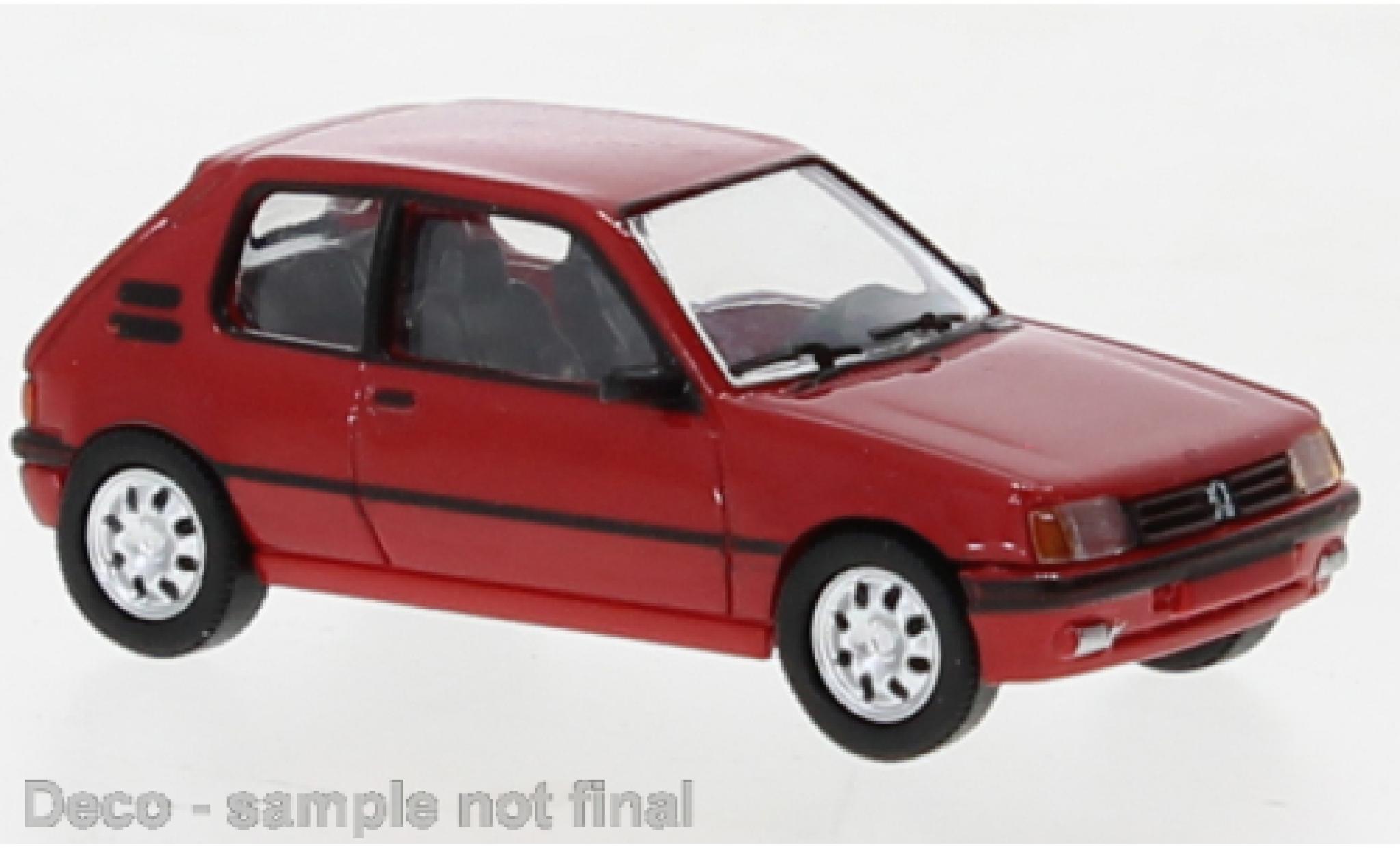 Peugeot 205 1/87 PCX87 GTI rood 1984 modelauto