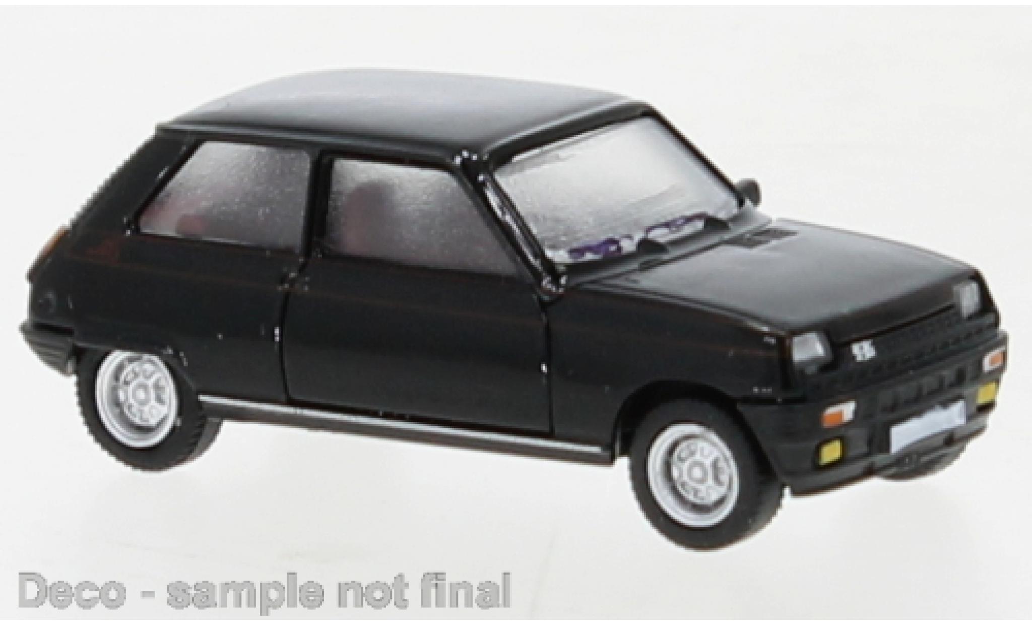 Renault 5 1/87 PCX87 Alpine zwart 1980 modelauto