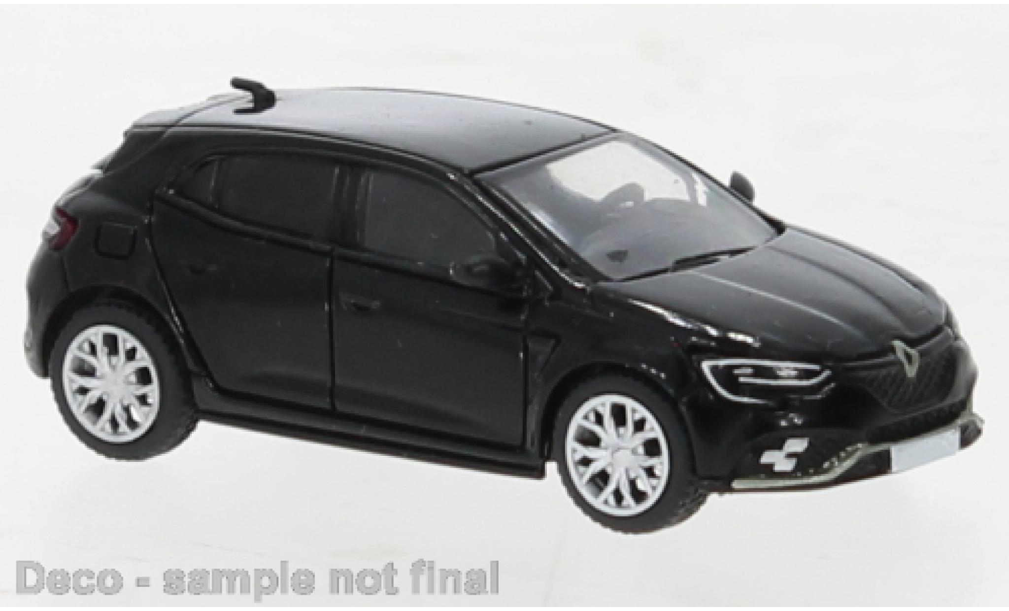 Renault Megane 1/87 PCX87 RS metallic zwart 2021 modelauto