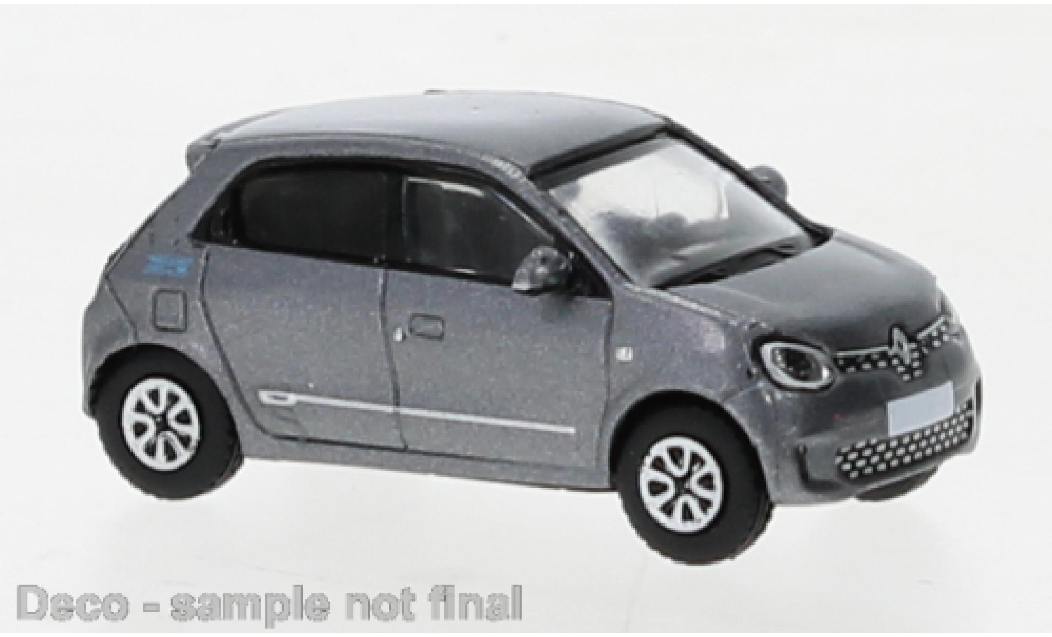 Renault Twingo 1/87 PCX87 III metallic grijs 2019 modelauto