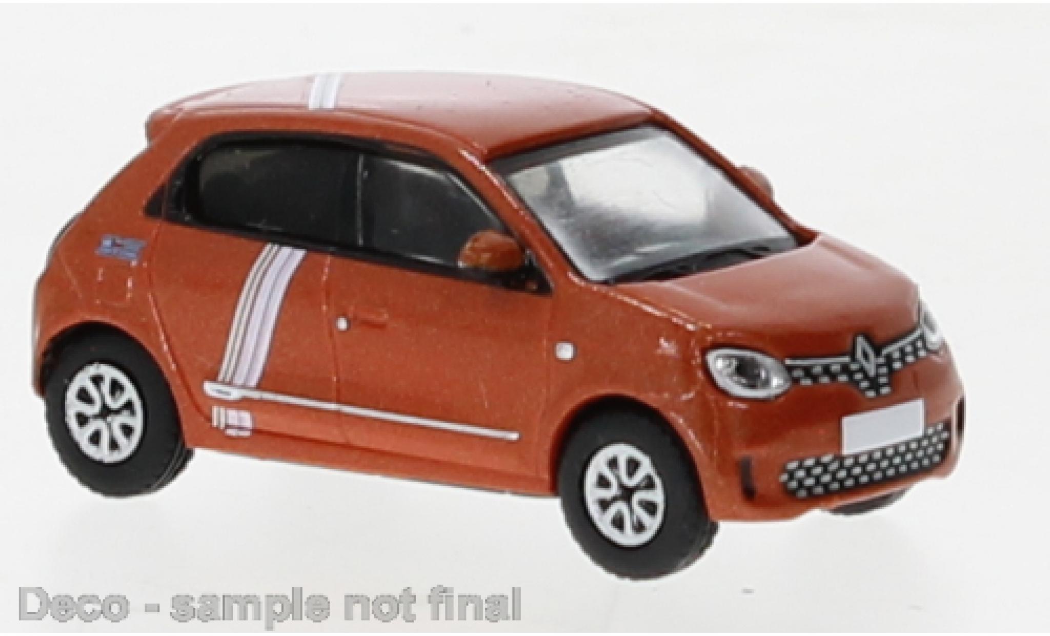 Renault Twingo 1/87 PCX87 III metallic oranje 2019 modelauto