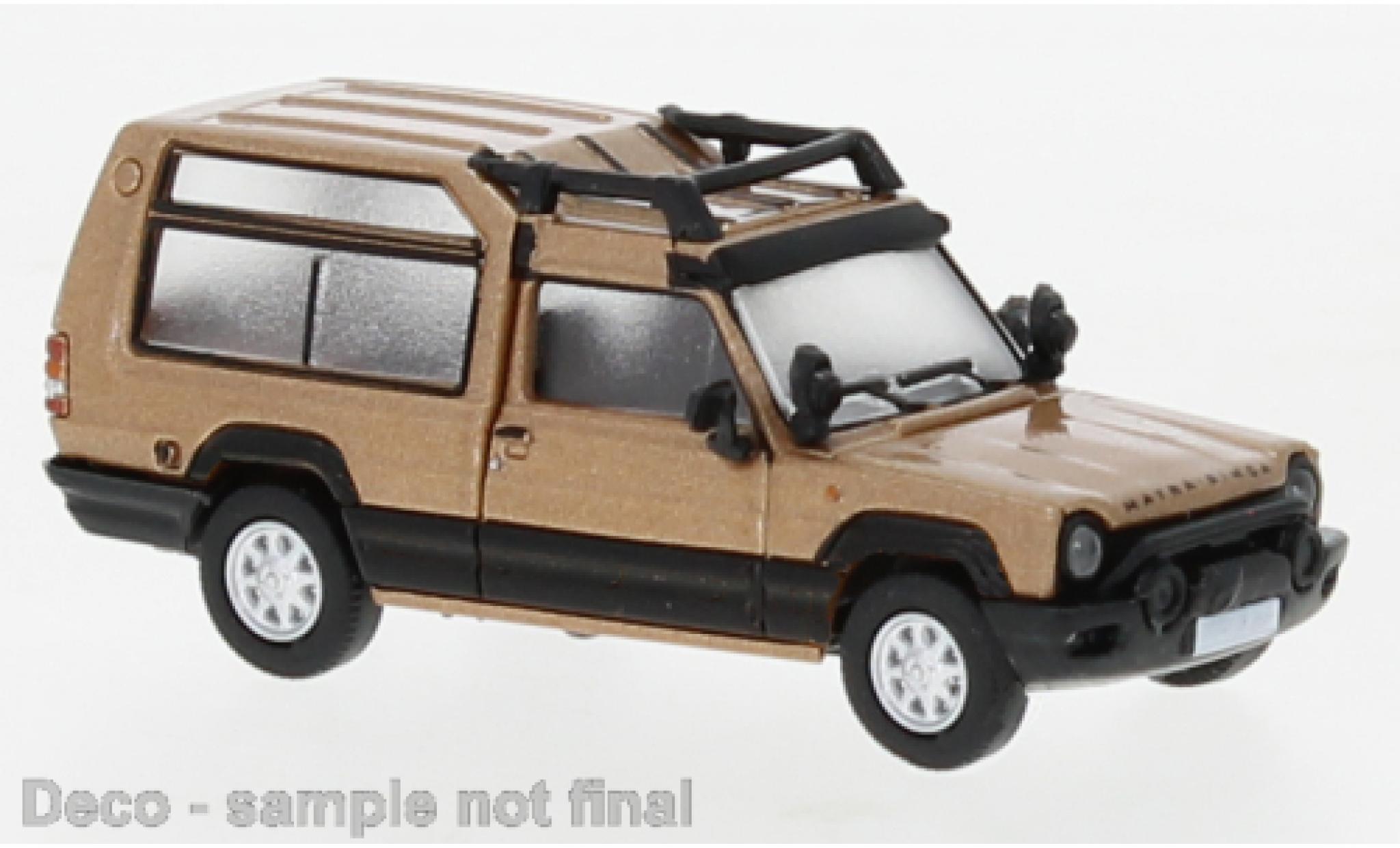 Matra Rancho 1/87 PCX87 Talbot metallic bruin 1979 modelauto