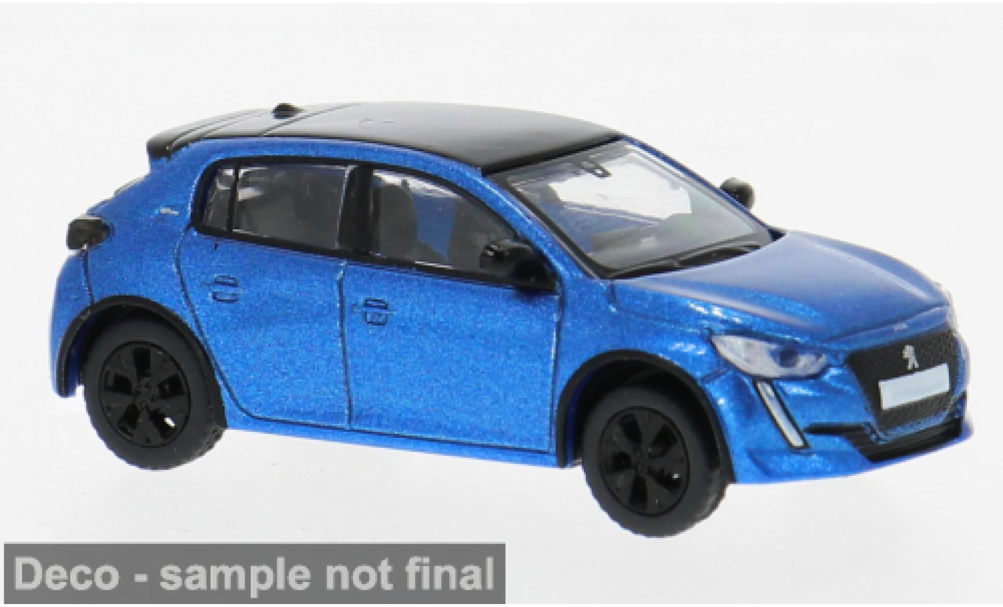 Peugeot 208 1/87 PCX87 II blauw 2019 1:87 modelauto