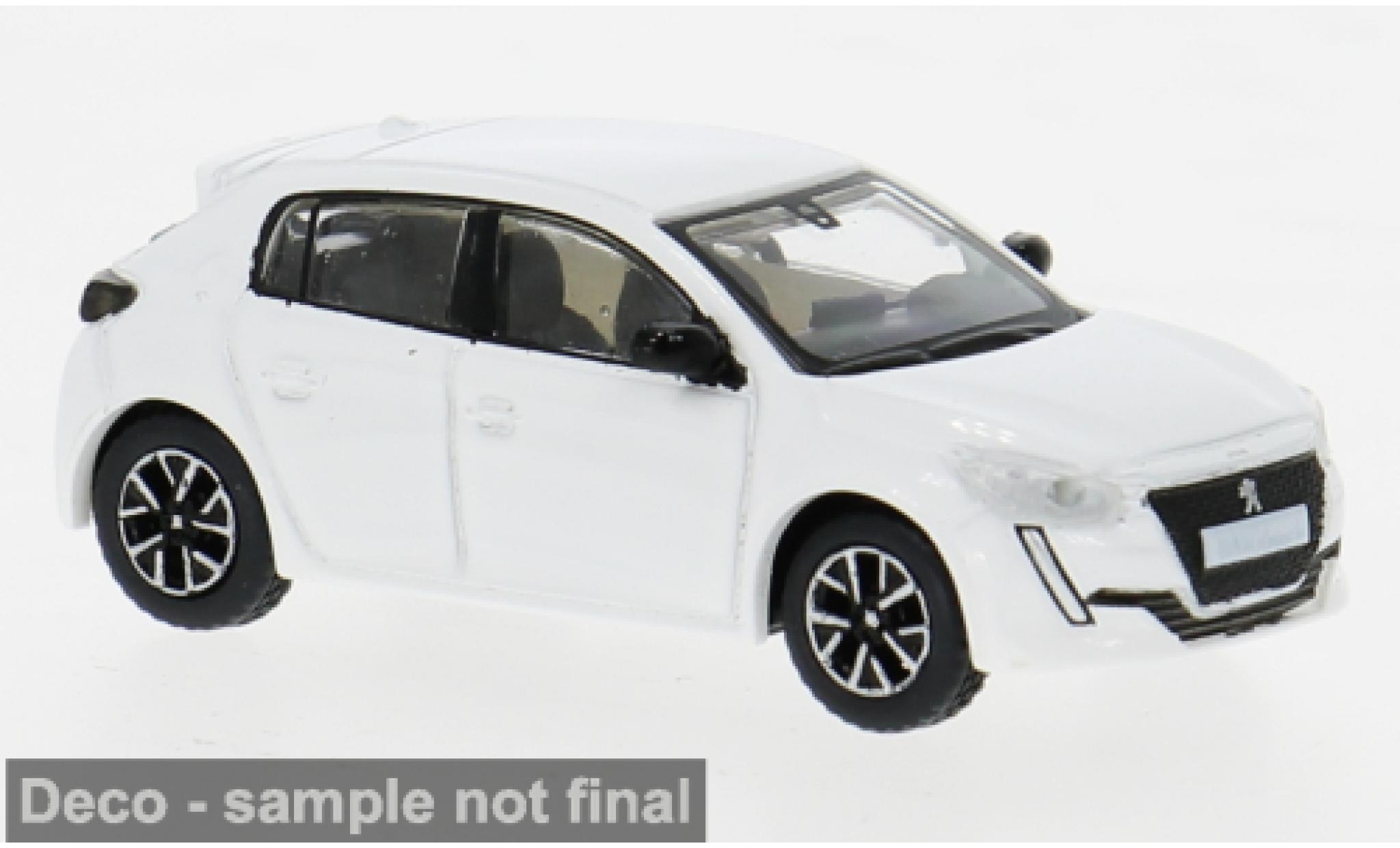 Peugeot 208 1/87 PCX87 II wit 2019 1:87 modelauto
