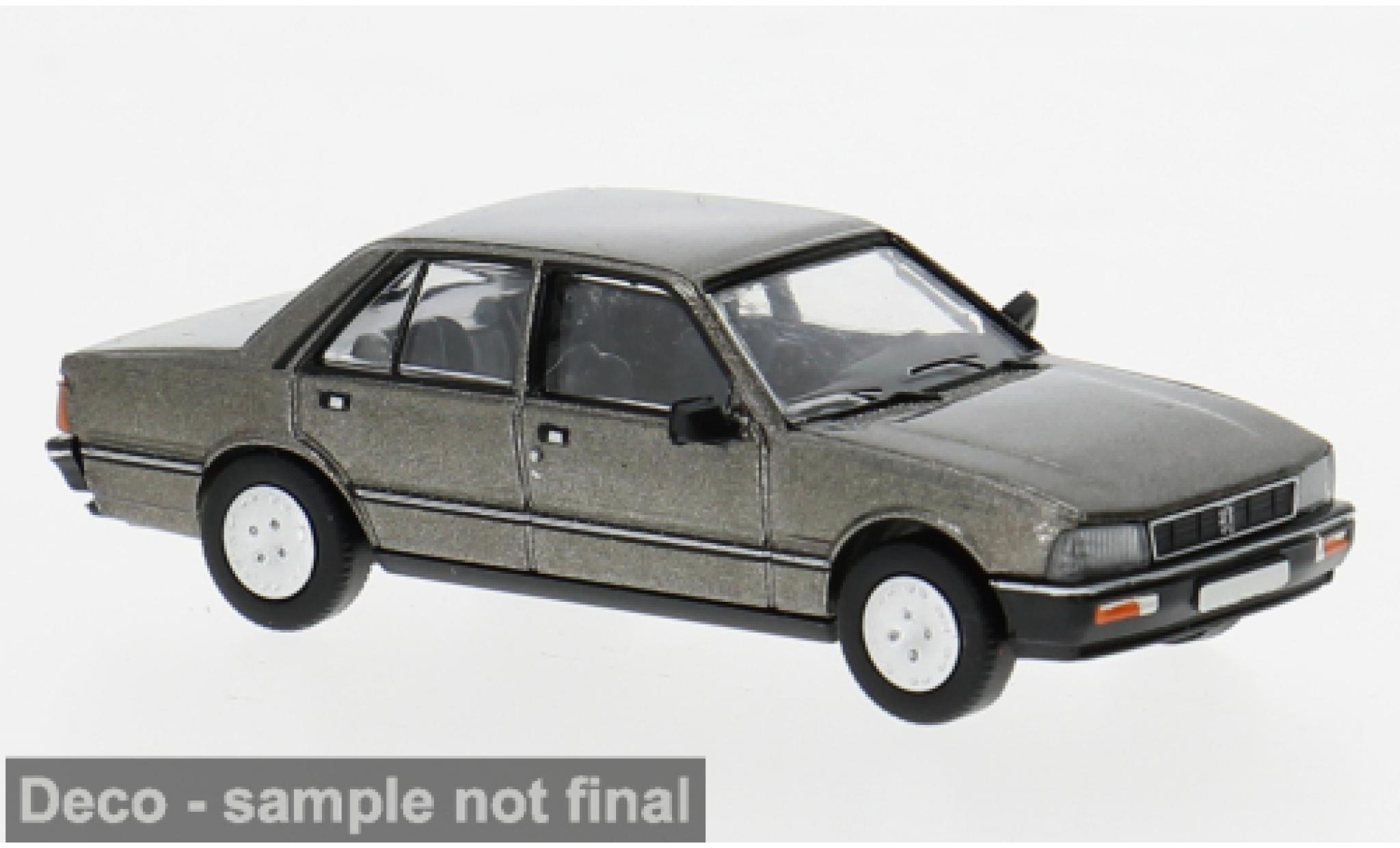 Peugeot 505 1/87 PCX87 grijs 1979 1:87 modelauto