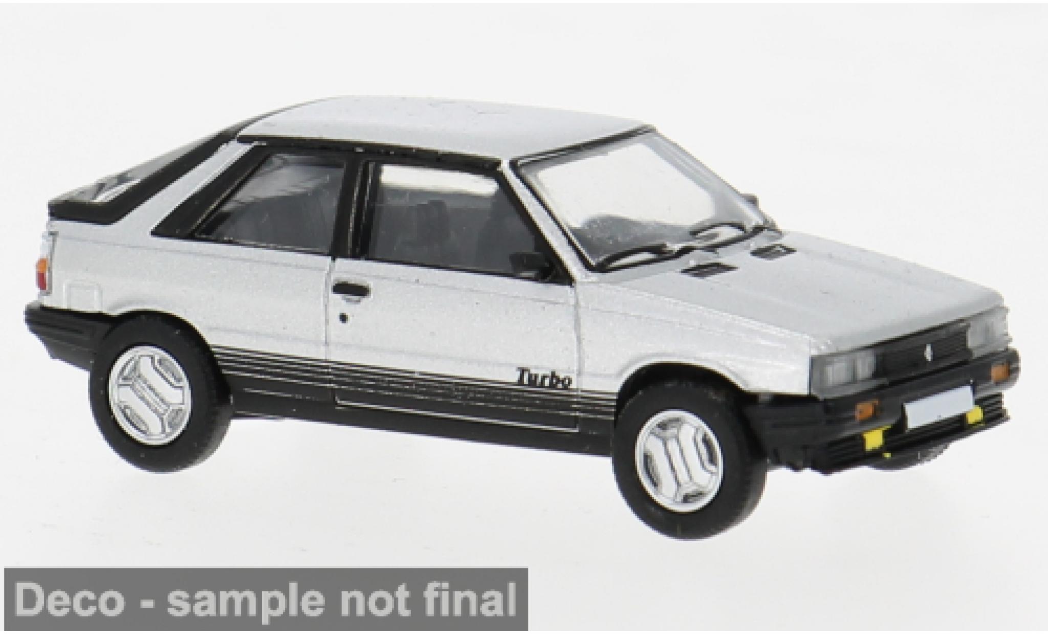 Renault 11 1/87 PCX87 Turbo grijs 1985 1:87 modelauto