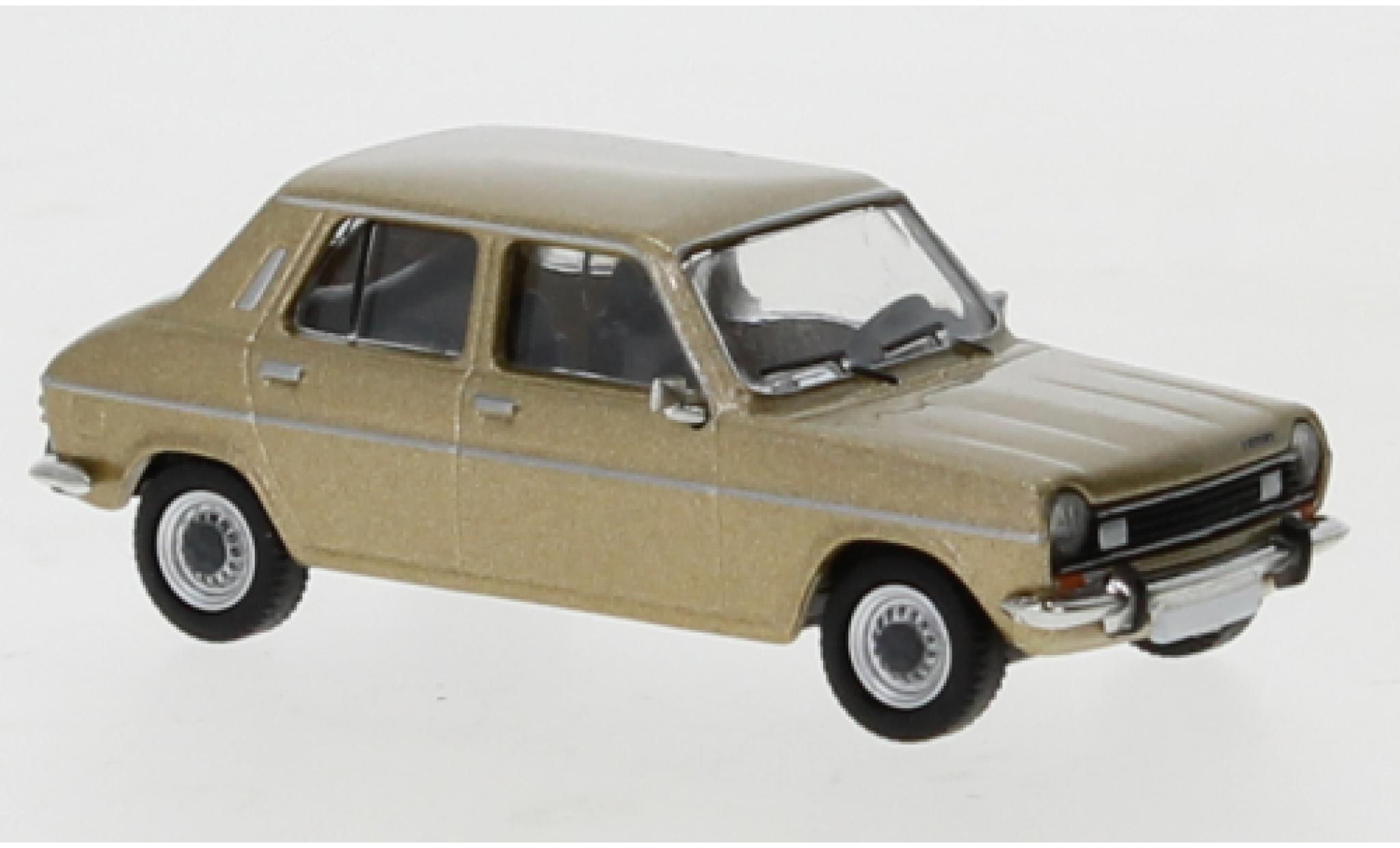 Simca 1100 1/87 PCX87 gold 1975 modelauto
