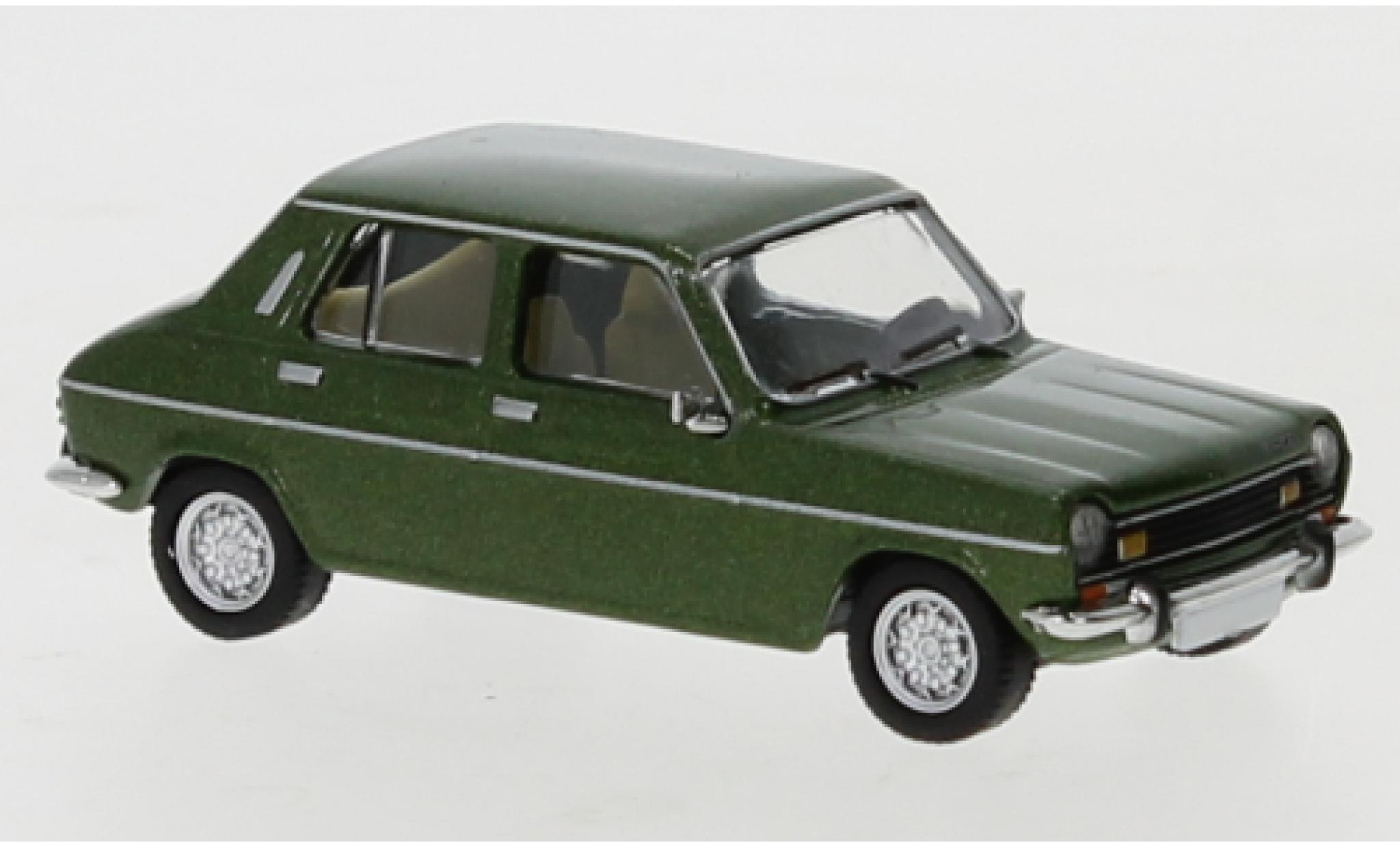 Simca 1100 1/87 PCX87 metallic groen 1975 modelauto