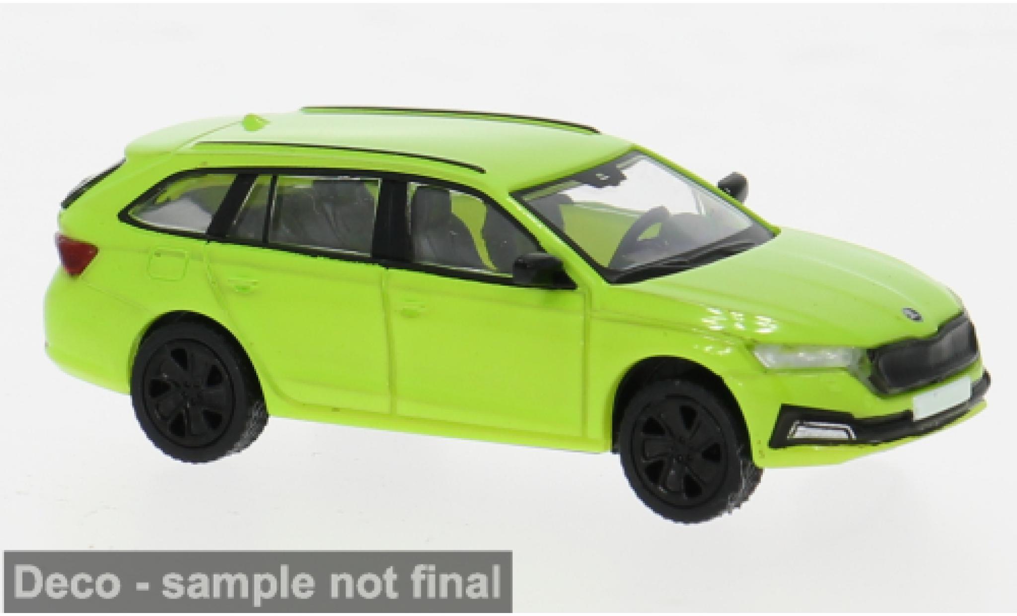 Skoda Octavia 1/87 PCX87 IV Combi groen 2019 1:87 modelauto