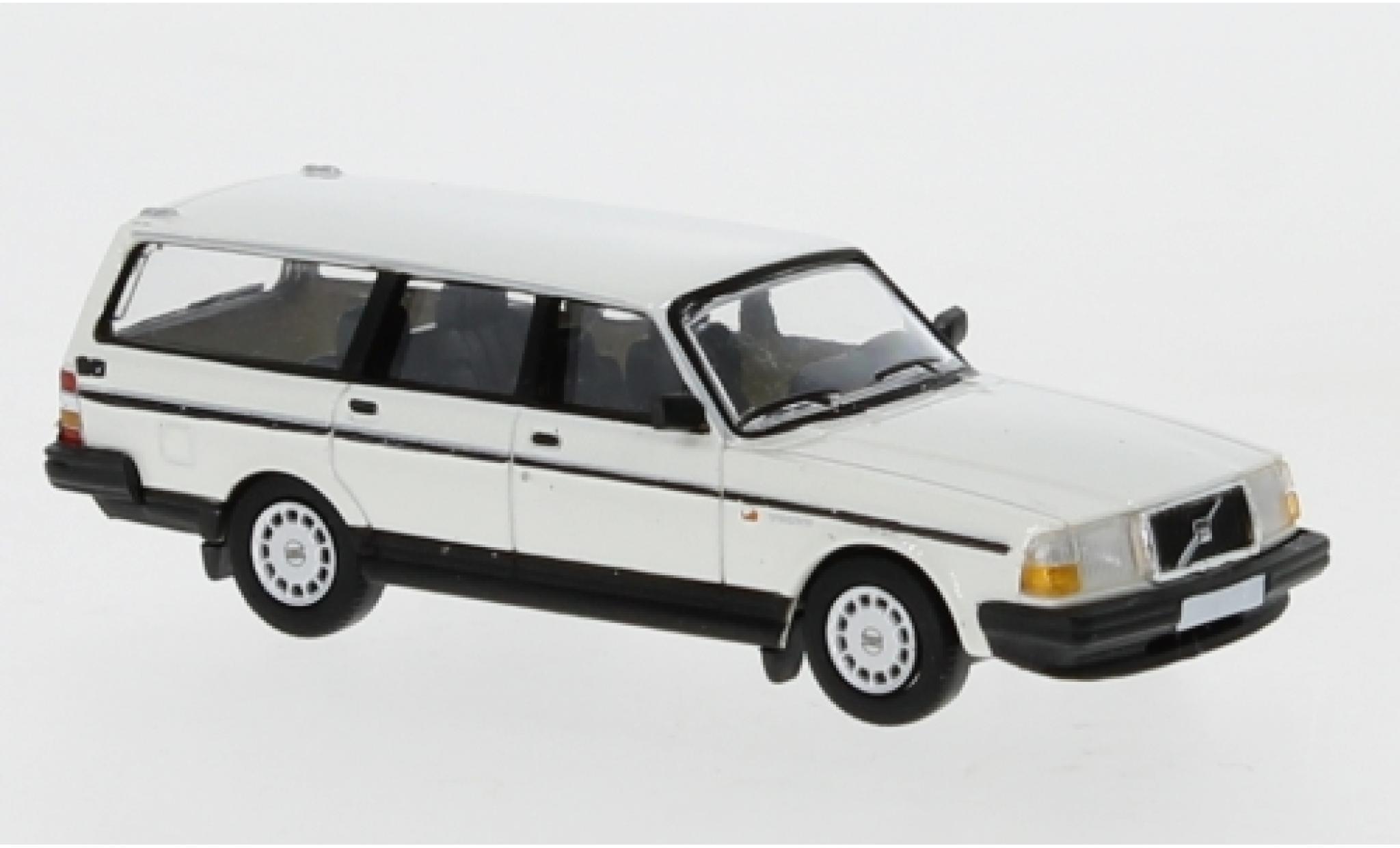 Volvo 240 1/87 PCX87 GL Stationwagen wit 1989 modelauto