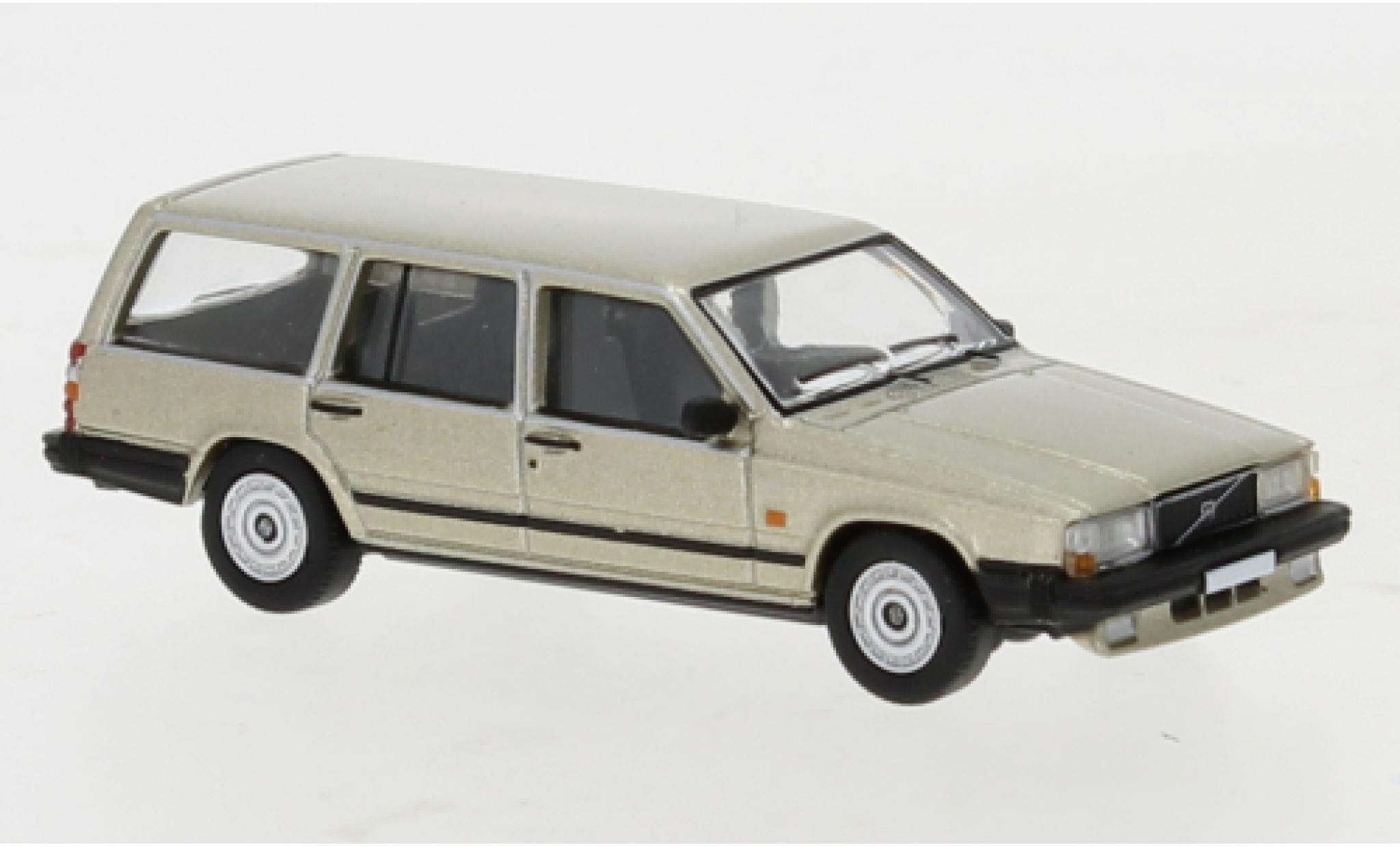 Volvo 740 1/87 PCX87 Stationwagen metallic beige 1985 modelauto