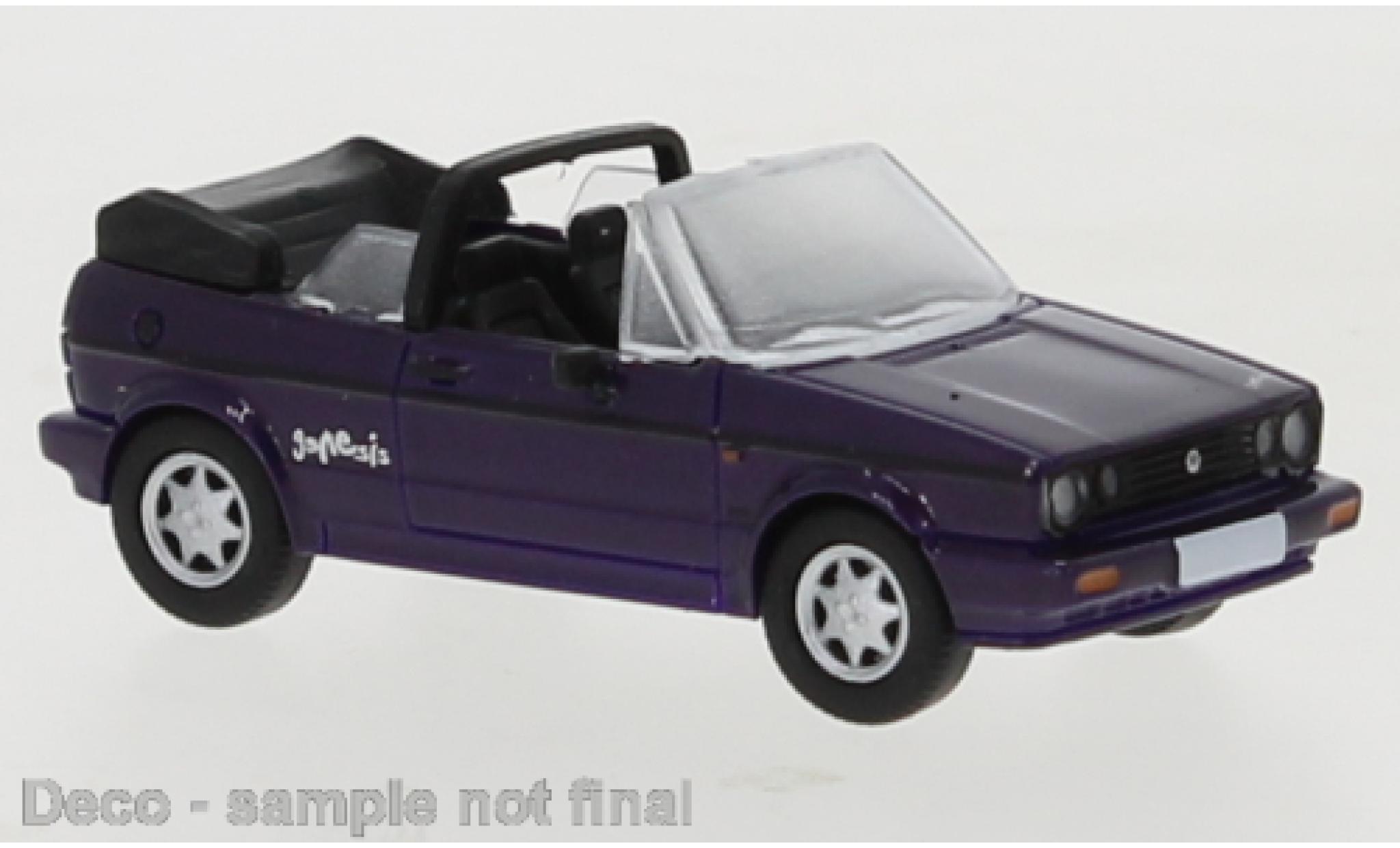 Volkswagen Golf 1/87 PCX87 I Cabriolet Genesis metallic lila 1991 Exklusiv f&uuml;r Model Car World modelauto