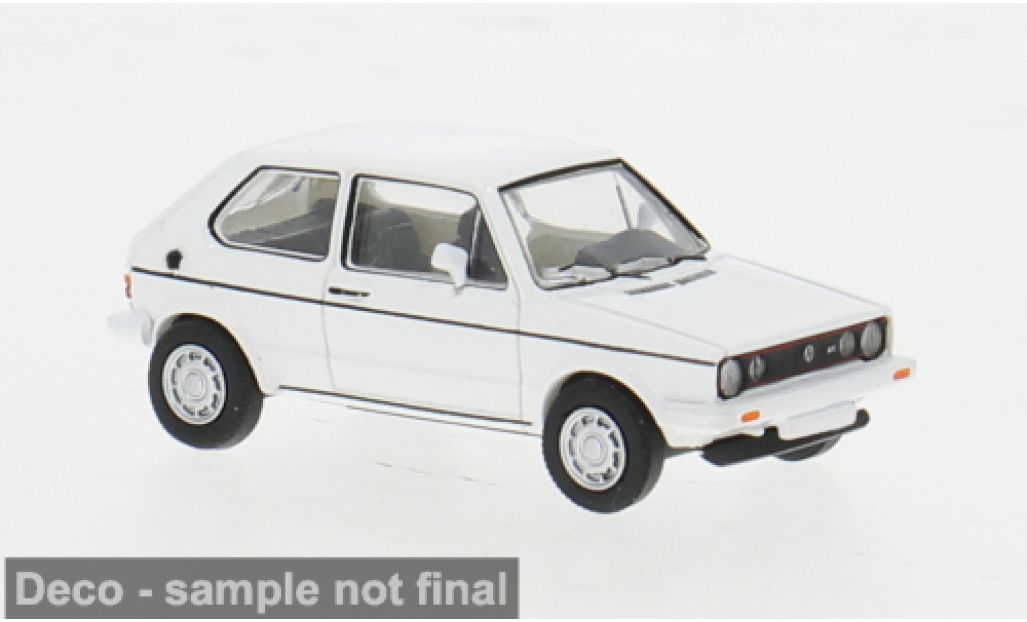 Volkswagen Golf 1/87 PCX87 I GTI wit 1980 1:87 modelauto