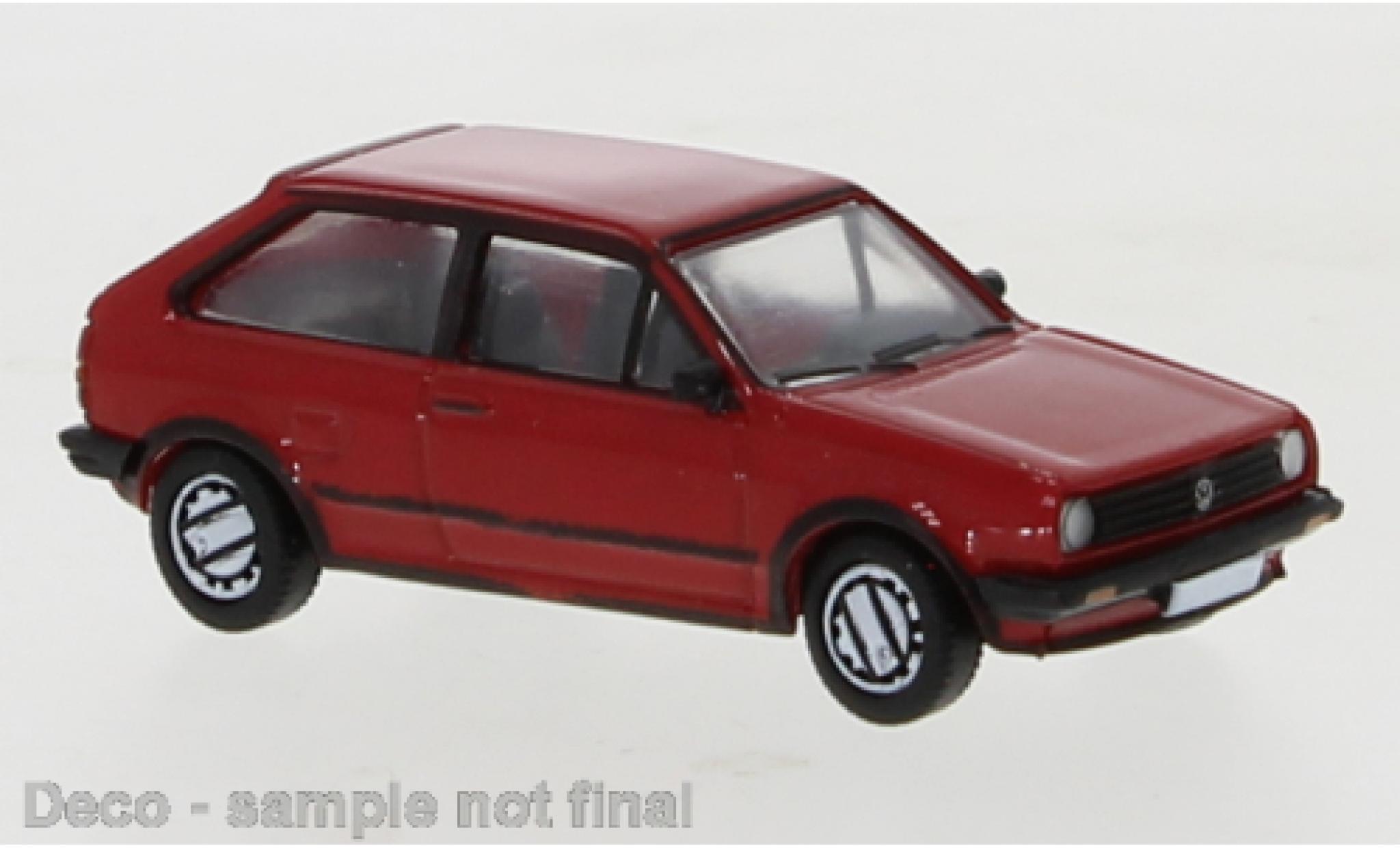 Volkswagen Polo 1/87 PCX87 II Coupe rood 1985 modelauto