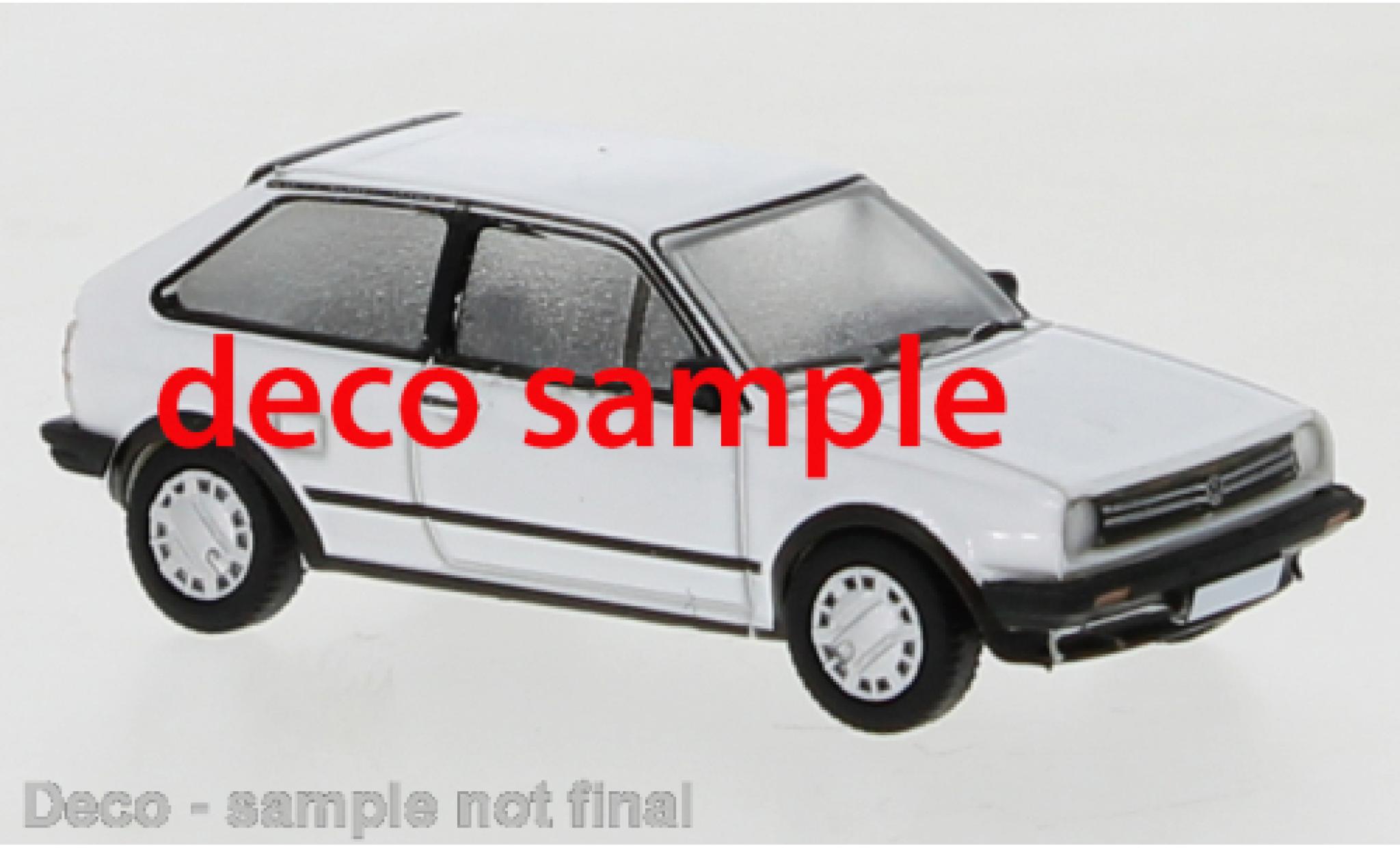 Volkswagen Polo 1/87 PCX87 II Coupe wit 1985 Fox modelauto