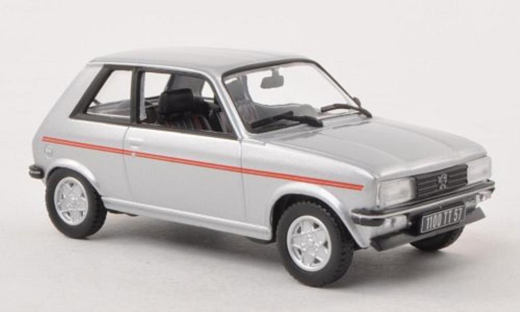Peugeot 104 1/43 Norev ZS grijs 1979 modelauto