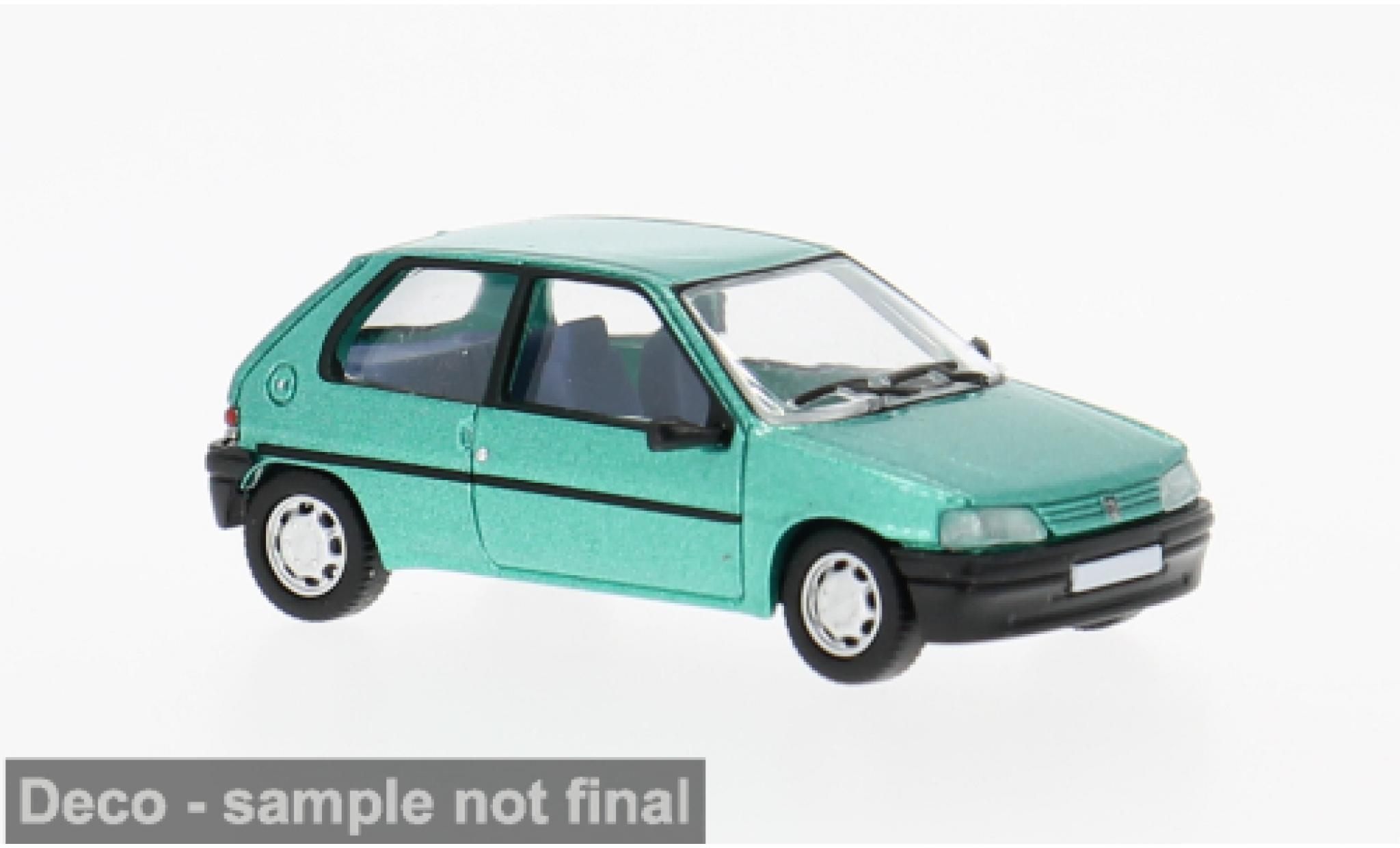 Peugeot 106 1/87 PCX87 groen 1991 1:87 modelauto