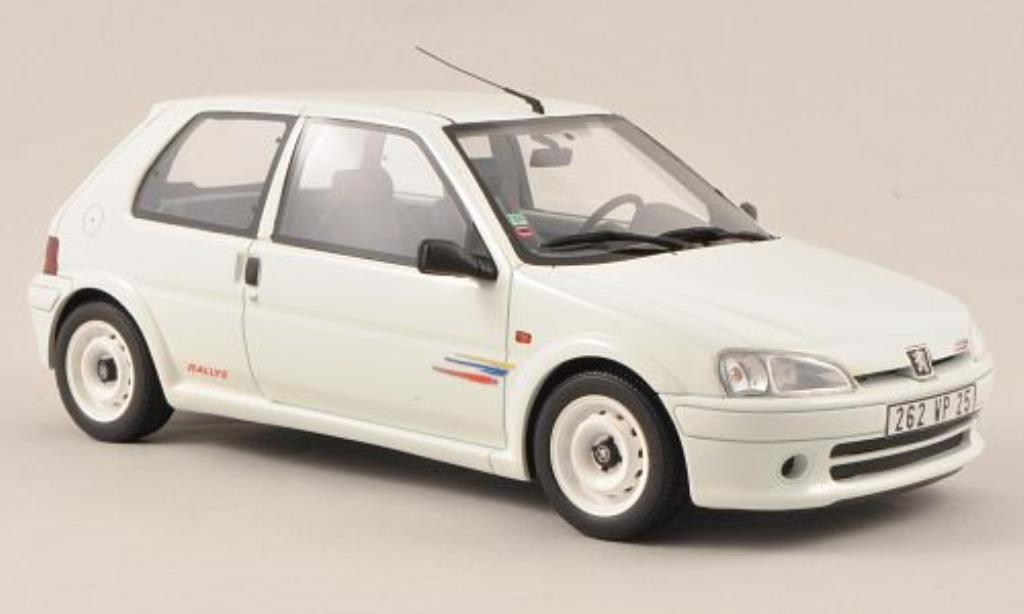 Peugeot 106 Rallye 1/18 Ottomobile Rallye Phase 2 wit modelauto