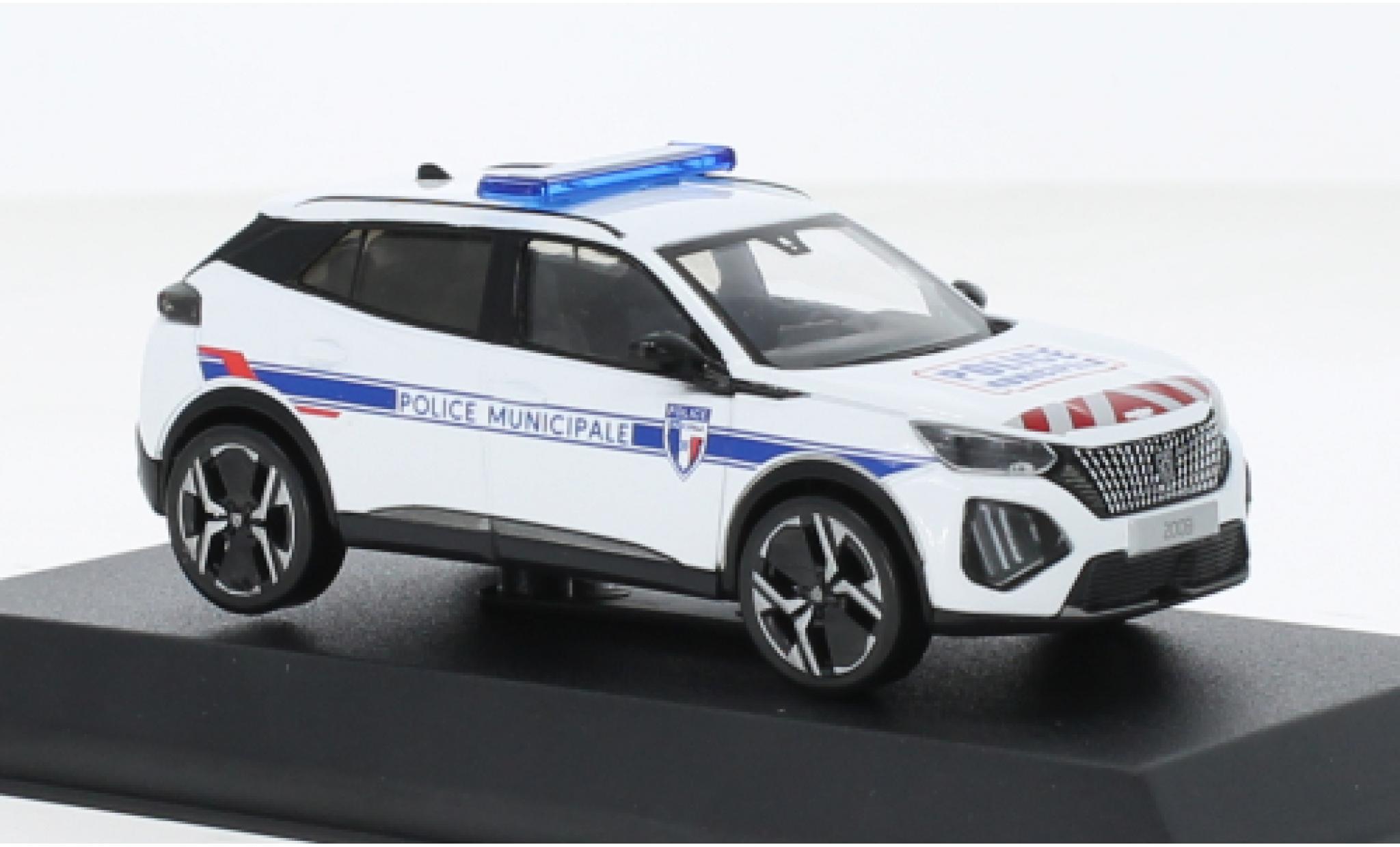 Peugeot 2008 1/43 Norev 2024 Politie Municipale (F) 1:43 modelauto