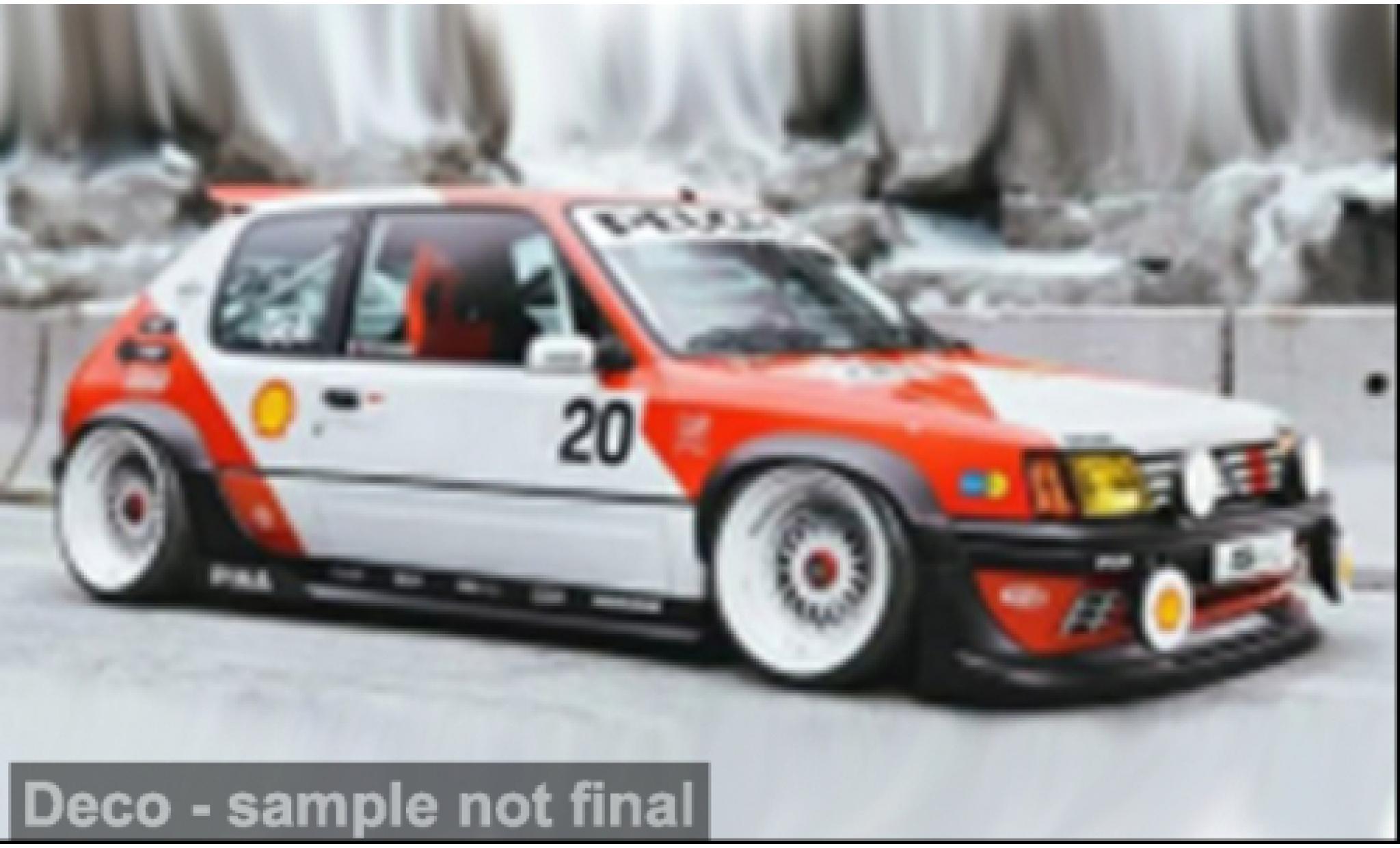 Peugeot 205 1/18 Solido GTi #20 1:18 modelauto