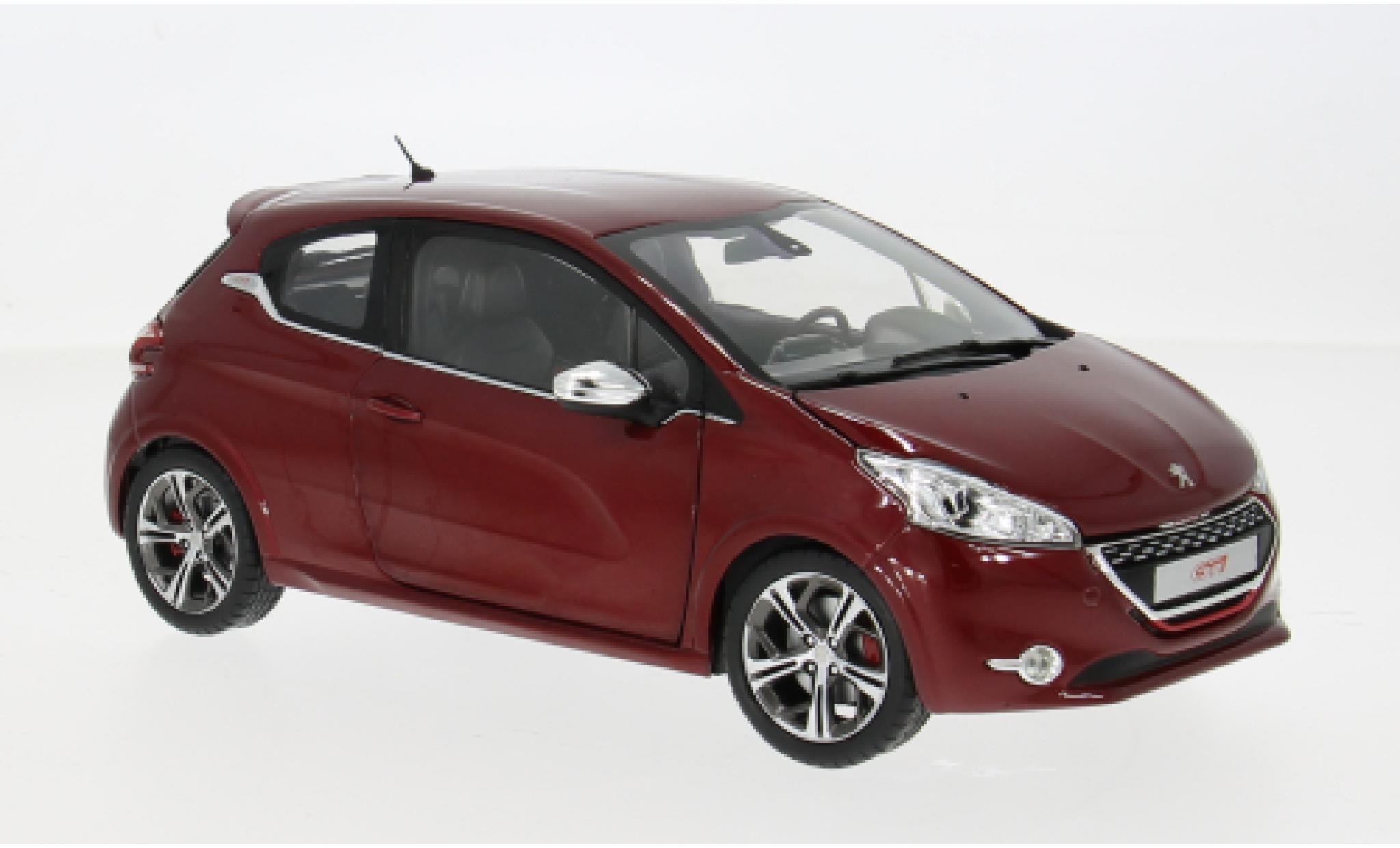 Peugeot 208 1/18 Norev GTi rood 2013 1:18 modelauto