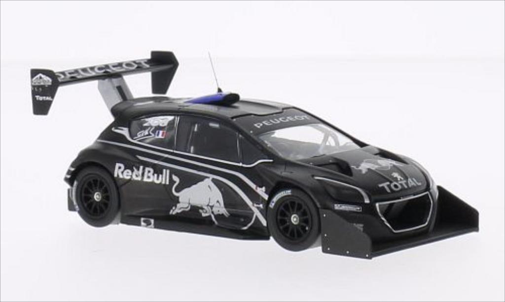 Peugeot 208 T16 1/43 IXO T16 No. Red Bull Pikes Peak 2013 modelauto
