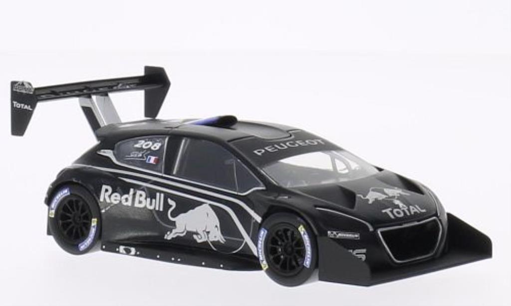 Peugeot 208 T16 1/43 Norev T16 No. Red Bull Prasentation Pikes Peak 2013 modelauto