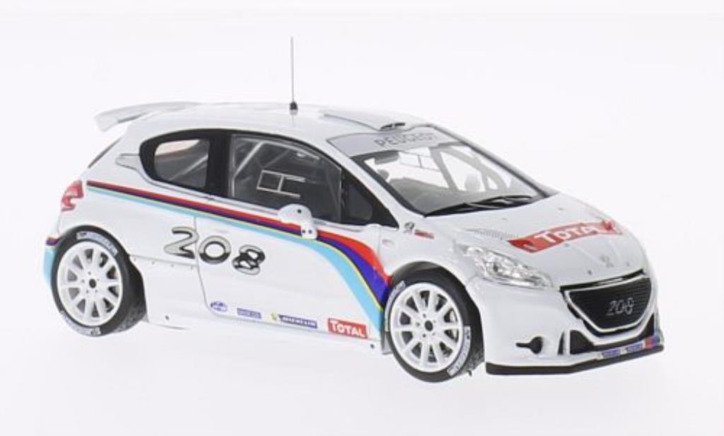 Peugeot 208 T16 1/43 IXO T16 R5 Test Car 2013 modelauto
